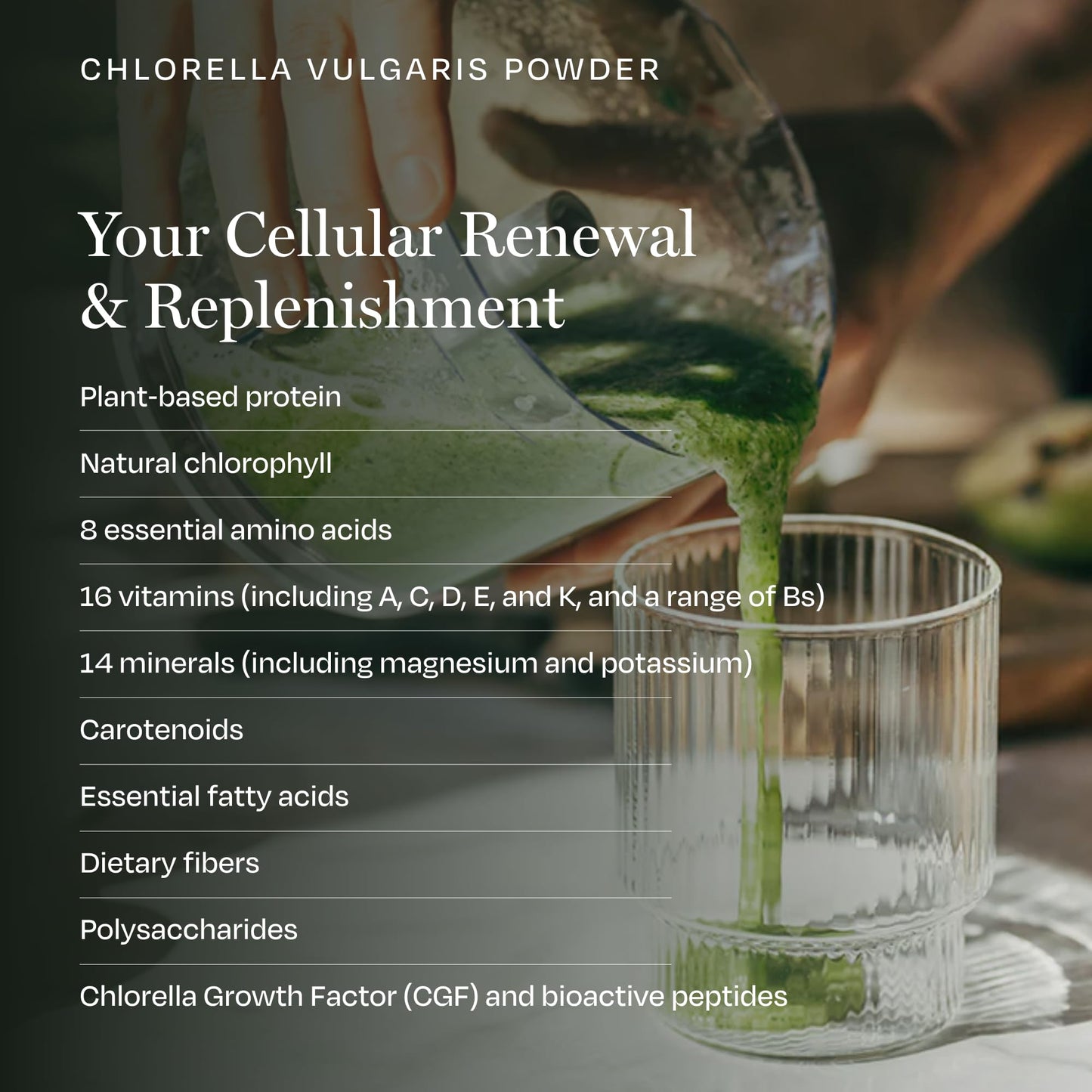 BioPure Chlorella Vulgaris Powder, 7.0548