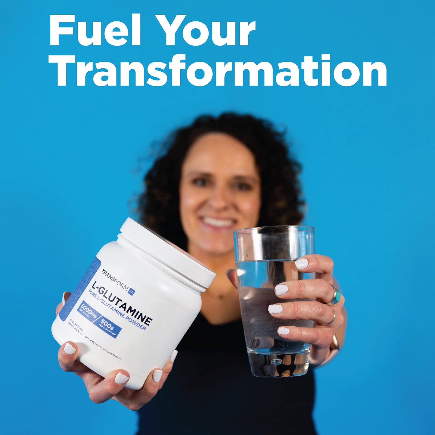 TransformHQ L-Glutamine Powder 17.6