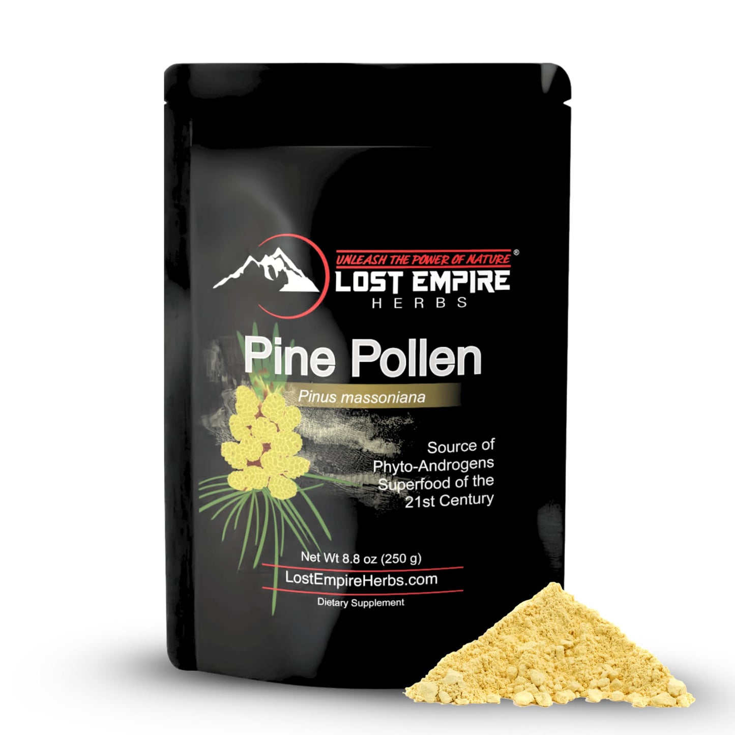 Lost Empire Herbs Pine Pollen Powder 8.8 oz