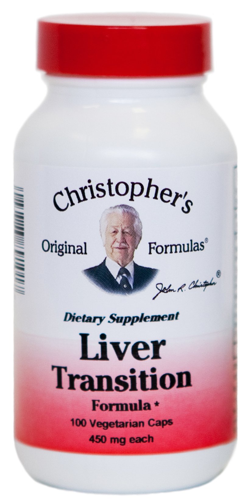 Christopher's Original Formulas Liver Transition Formula Gentle Herbal Liver Cleanse 450 mg, 100 Vegetarian Capsules