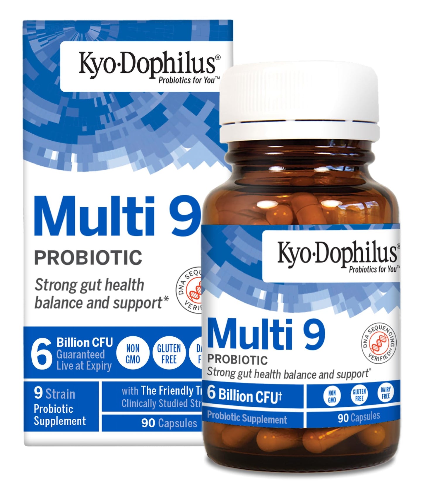 Kyolic Kyo-Dophilus Multi 9 Probiotic Capsule, 90 Count