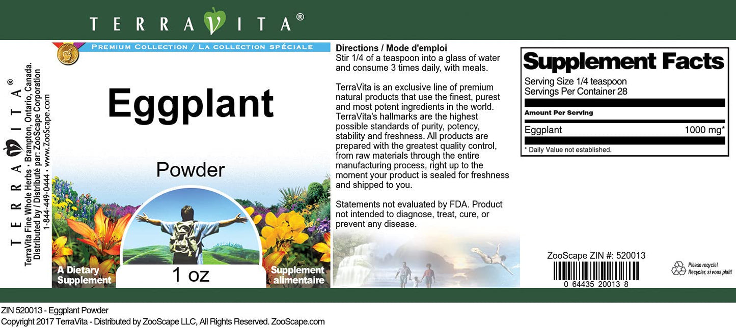 Terravita Eggplant Powder 3 Pack