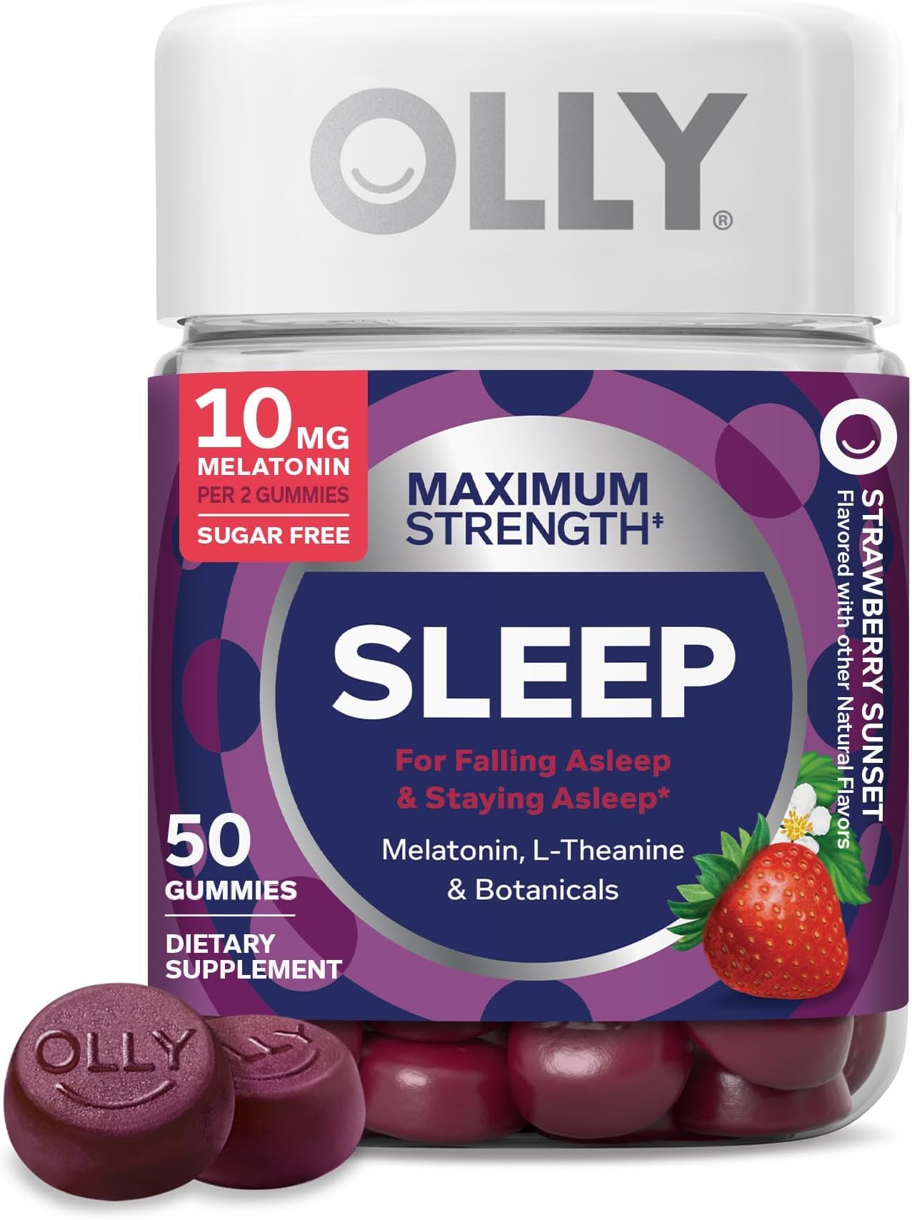OLLY Max Strength Sleep Gummy 600 Gummies