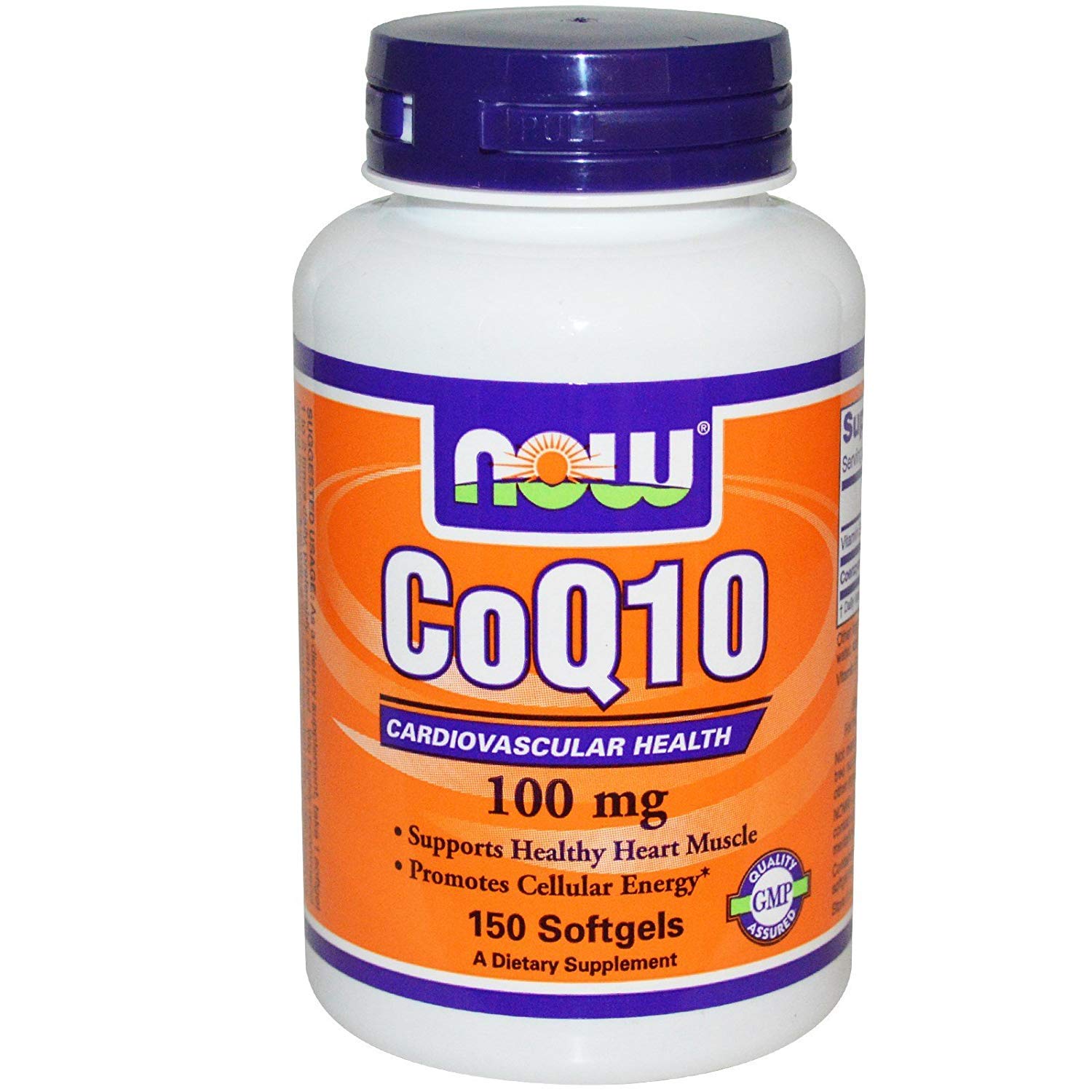 NOW Foods Coq10 100mg Softgels, 150 Count