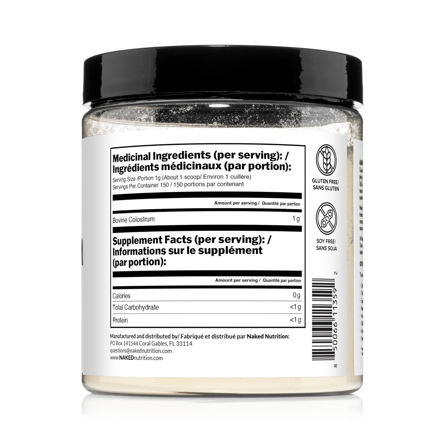 NAKED Colostrum Powder 5.3 oz