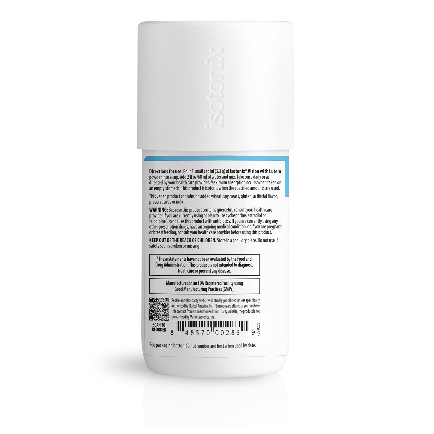 Isotonix Vision Formula with Lutein Powder 3.5 Ounce