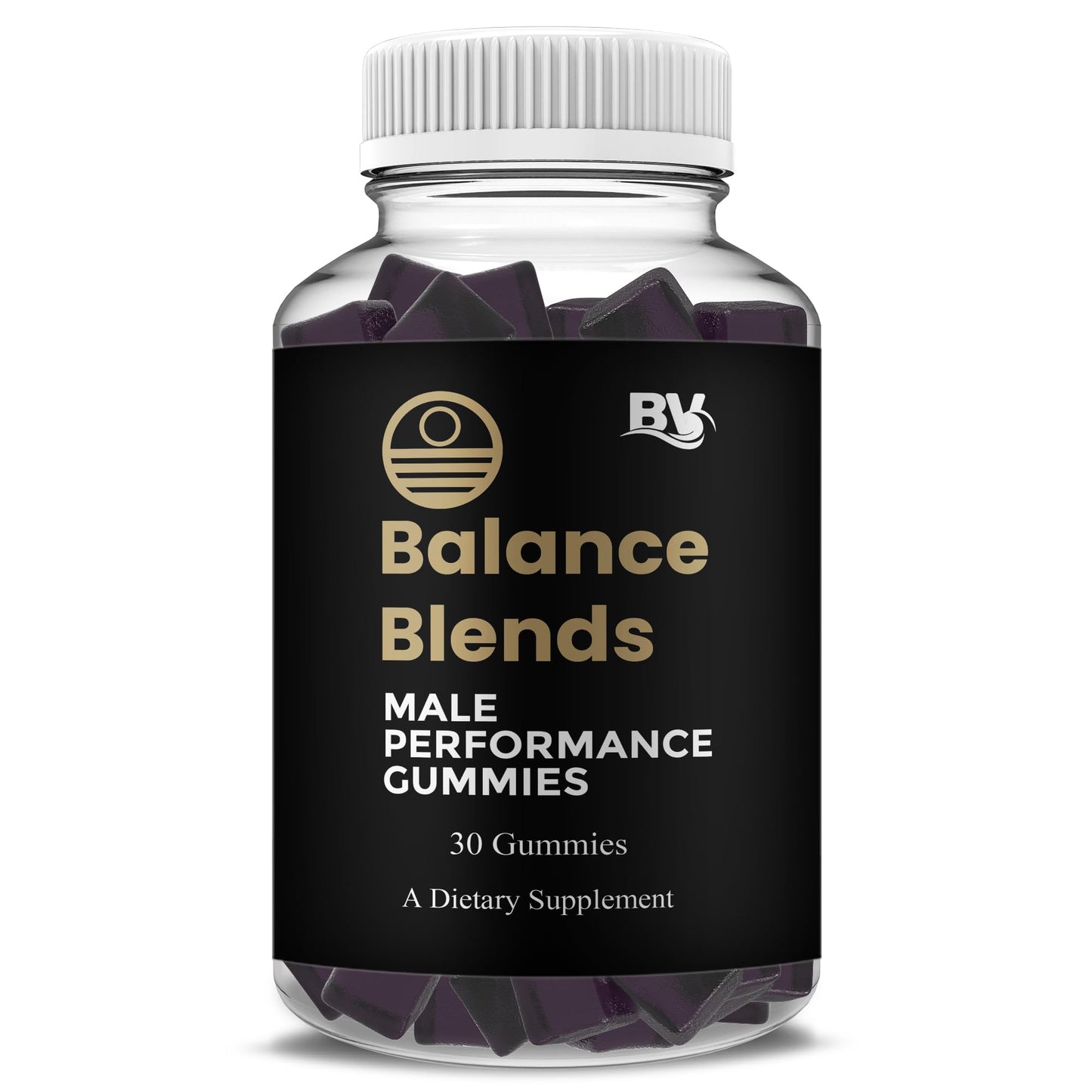 BLUE VIBE Balance Blends Premium Performance Formula Gummies 30 Gummies
