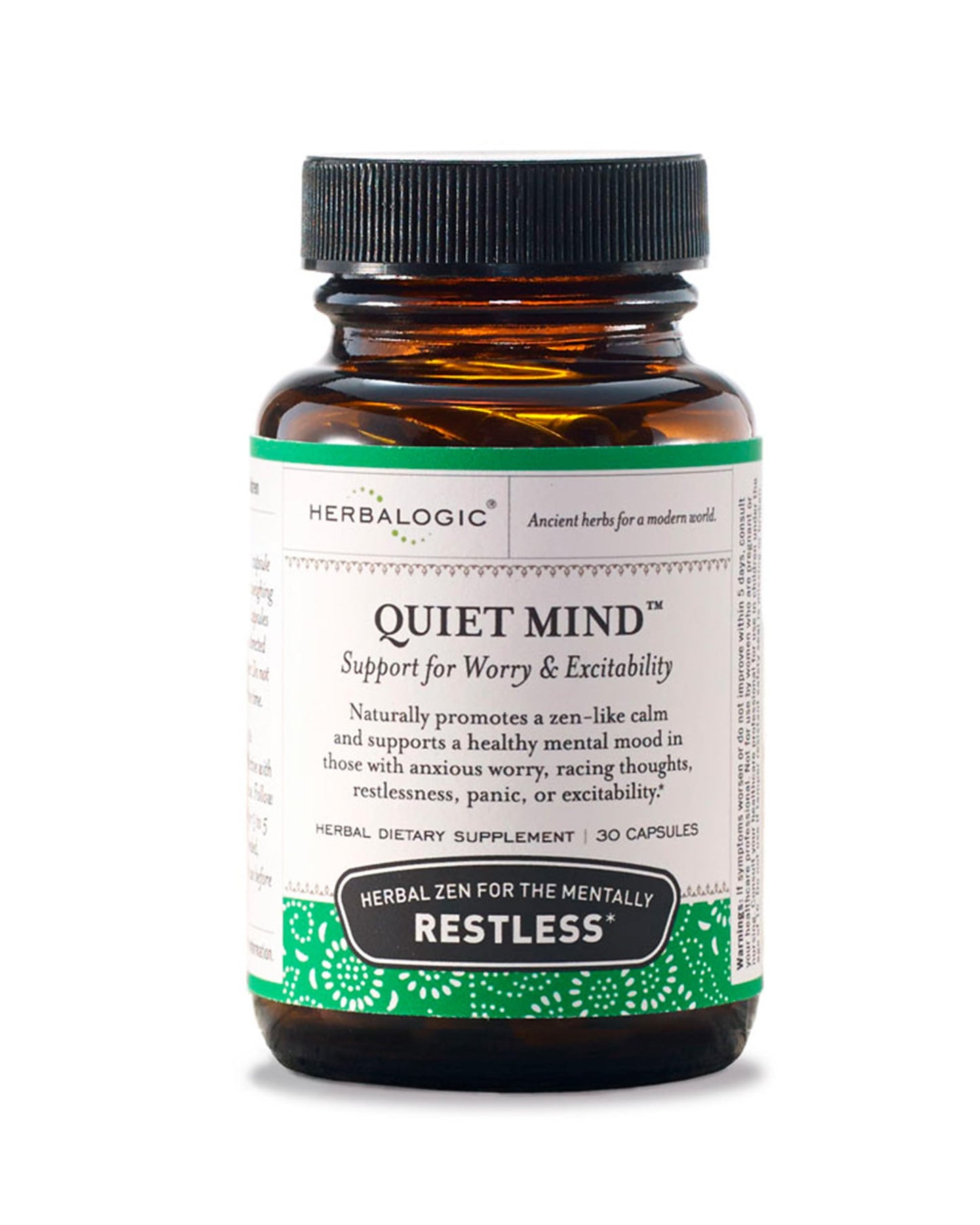 Herbalogic Quiet Mind Capsules 30 Count
