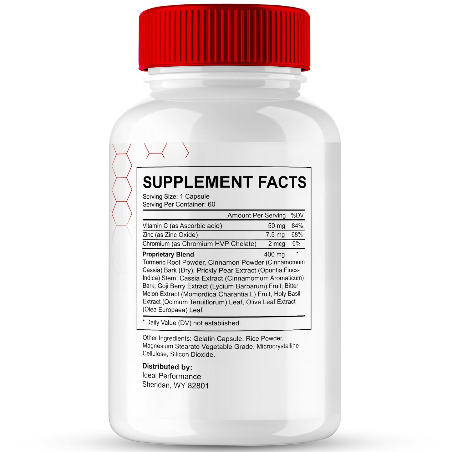 IDEAL PERFORMANCE GlukoBest Capsules 180 Count