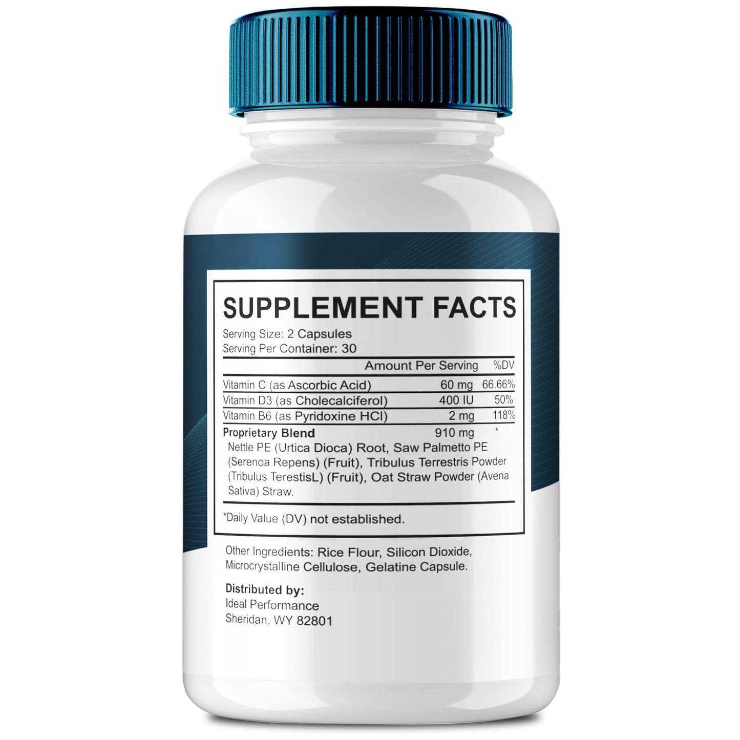 IDEAL PERFORMANCE Uriprostat Prostate Health Capsules for Men, 300 Count