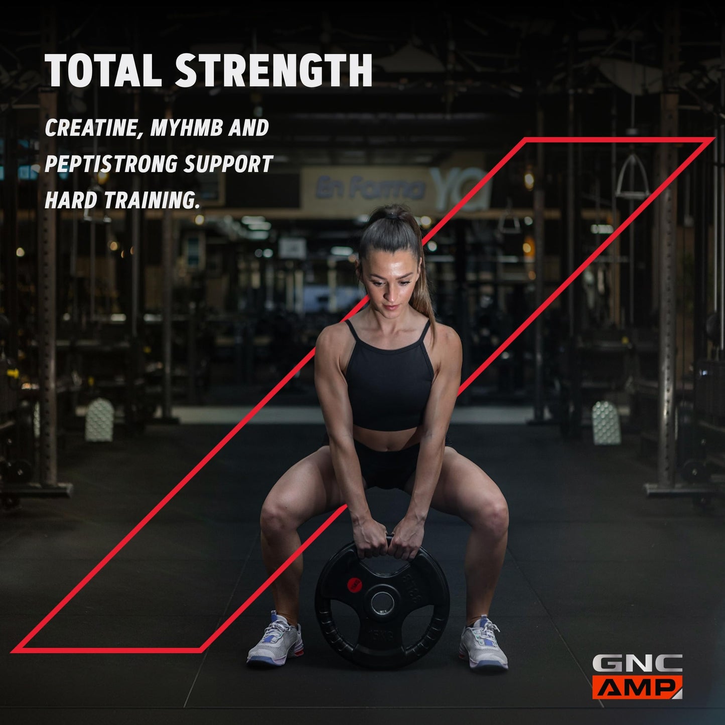 GNC AMP Creabolic Creatine Monohydrate Powder 14.4 Ounce