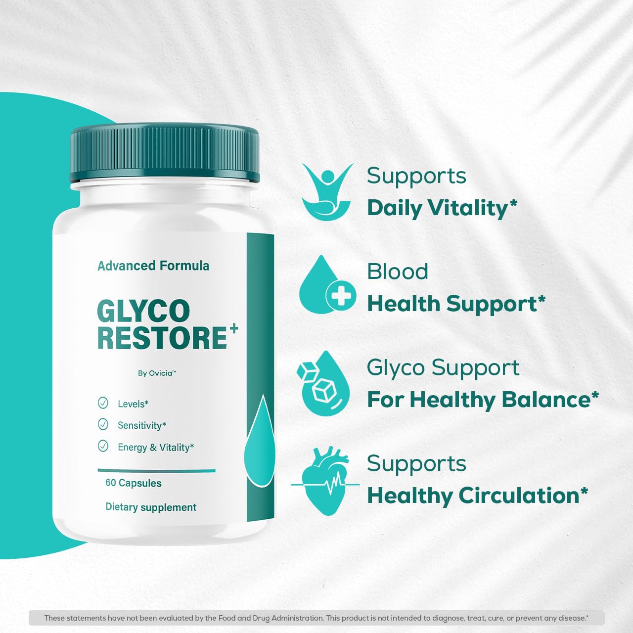 OVICIA Glyco Restore Capsules 120 Capsules