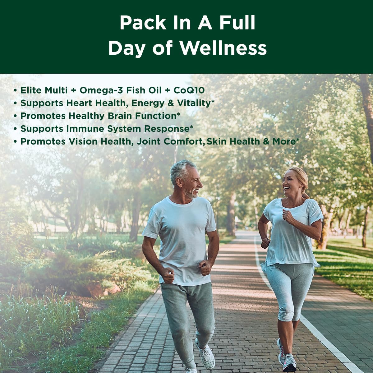 Purity Products Purity Pack (Elite Multi + Fish Oil + COQ10) Softgels & Vegetarian Capsules 30 Count
