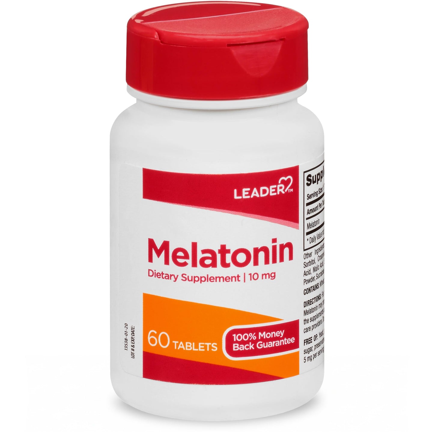 Leader Melatonin 10MG Tablets, 60 Count