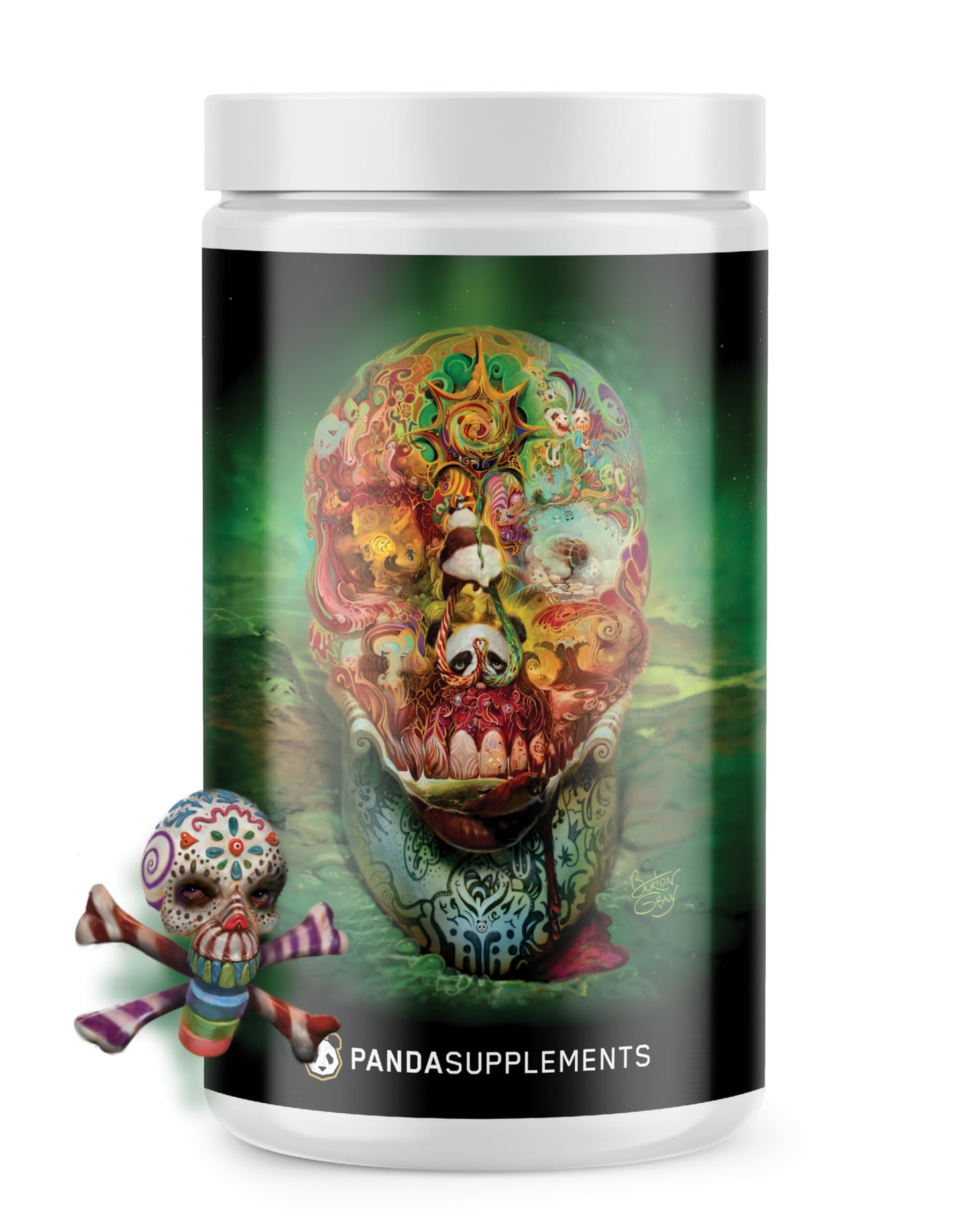 Underground Bio Labs Skull Nootropic Pre-Workout Powder 14.81 Ounce