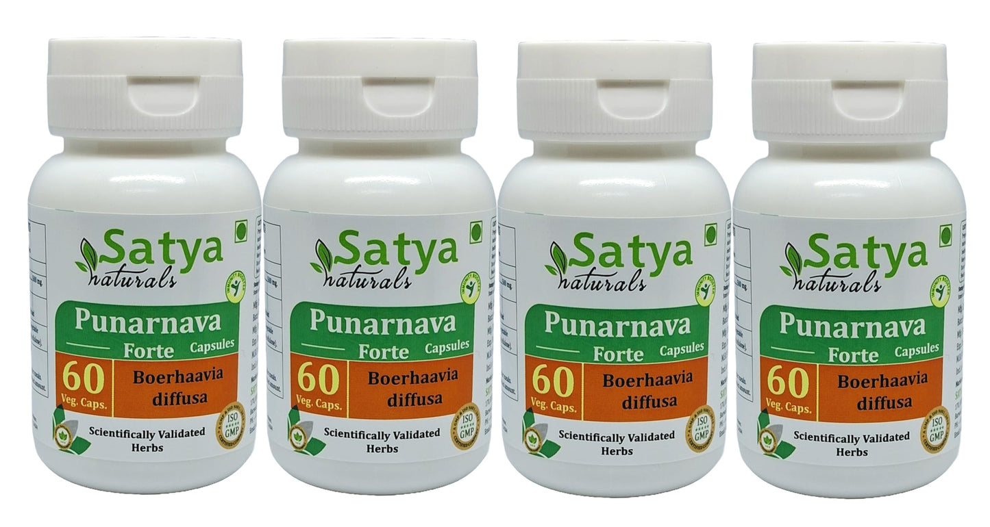 Satya Naturals Punarnava Forte Capsules 500 mg, 240 Capsules