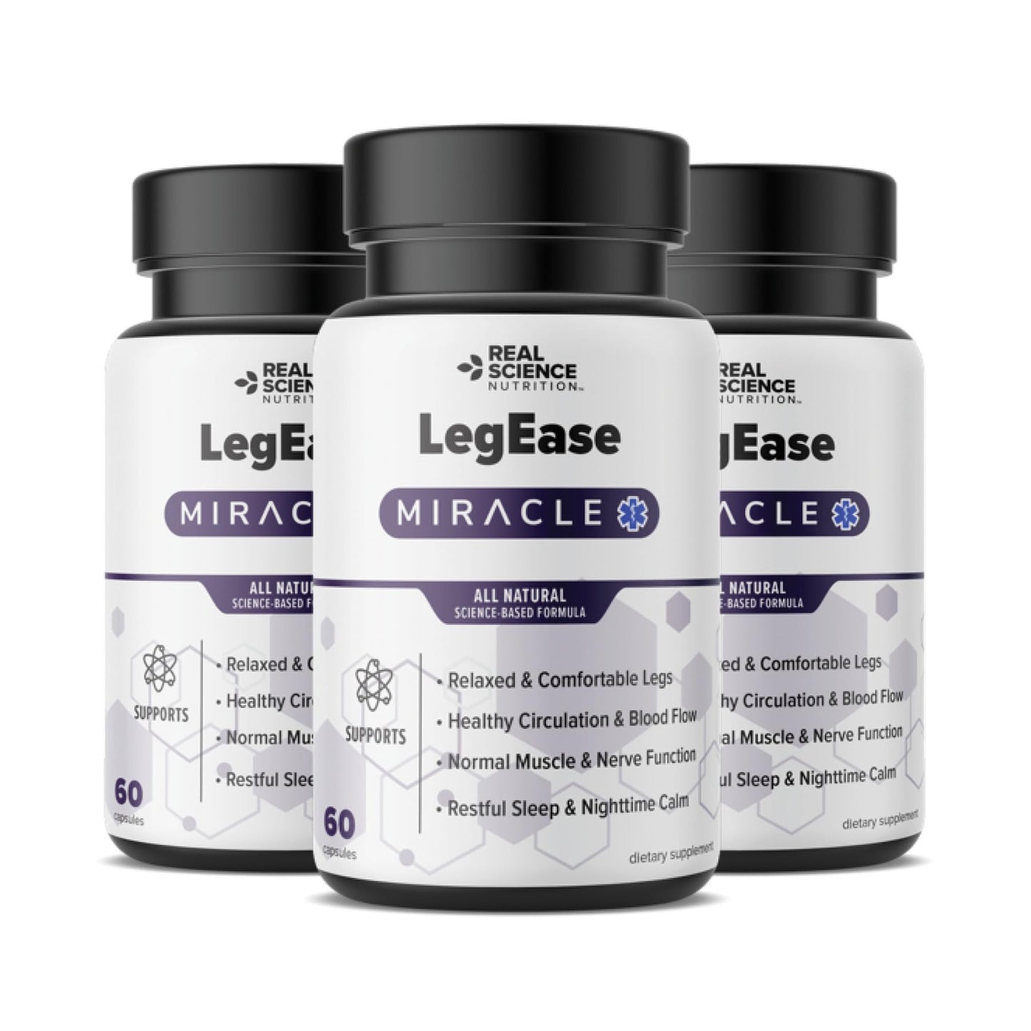 Real Science Nutrition LegEase Miracle Capsule 90 Capsules