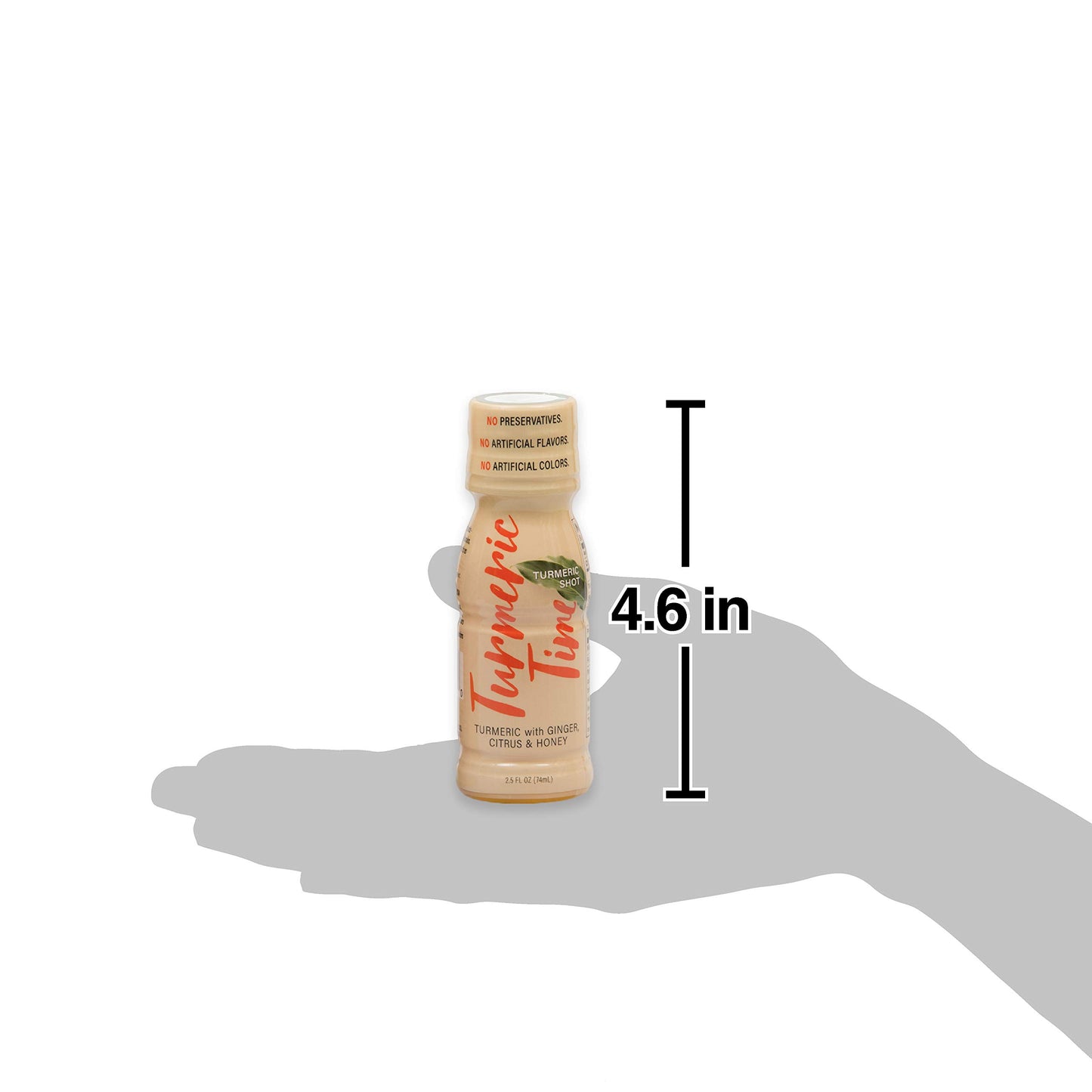 Turmeric Time Turmeric Shots - Turmeric with Ginger, Citrus & Honey Powder, 1 Count