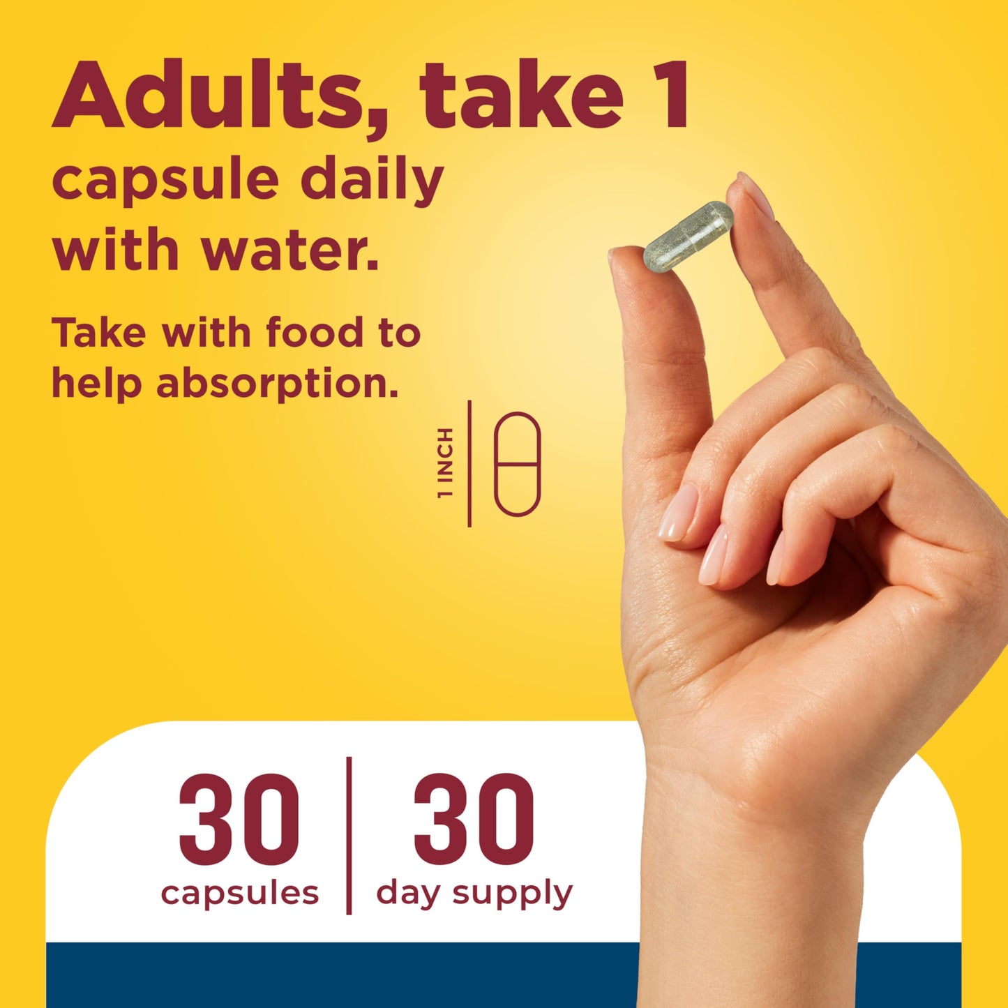 Nature Made 3-in-1 Joint Comfort Capsules, 30 Capsules