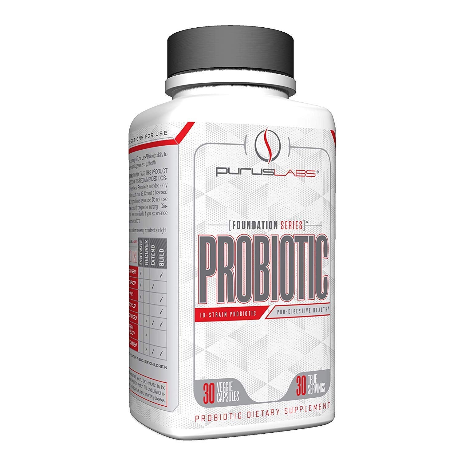 Purus Labs Probiotic Capsules, 30 Capsules