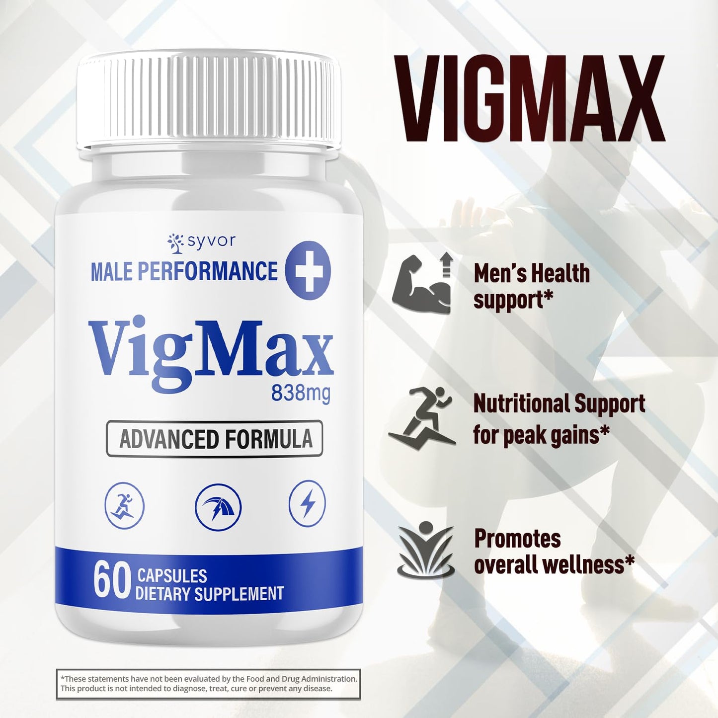 Syvor VigMax Capsules 60 Count