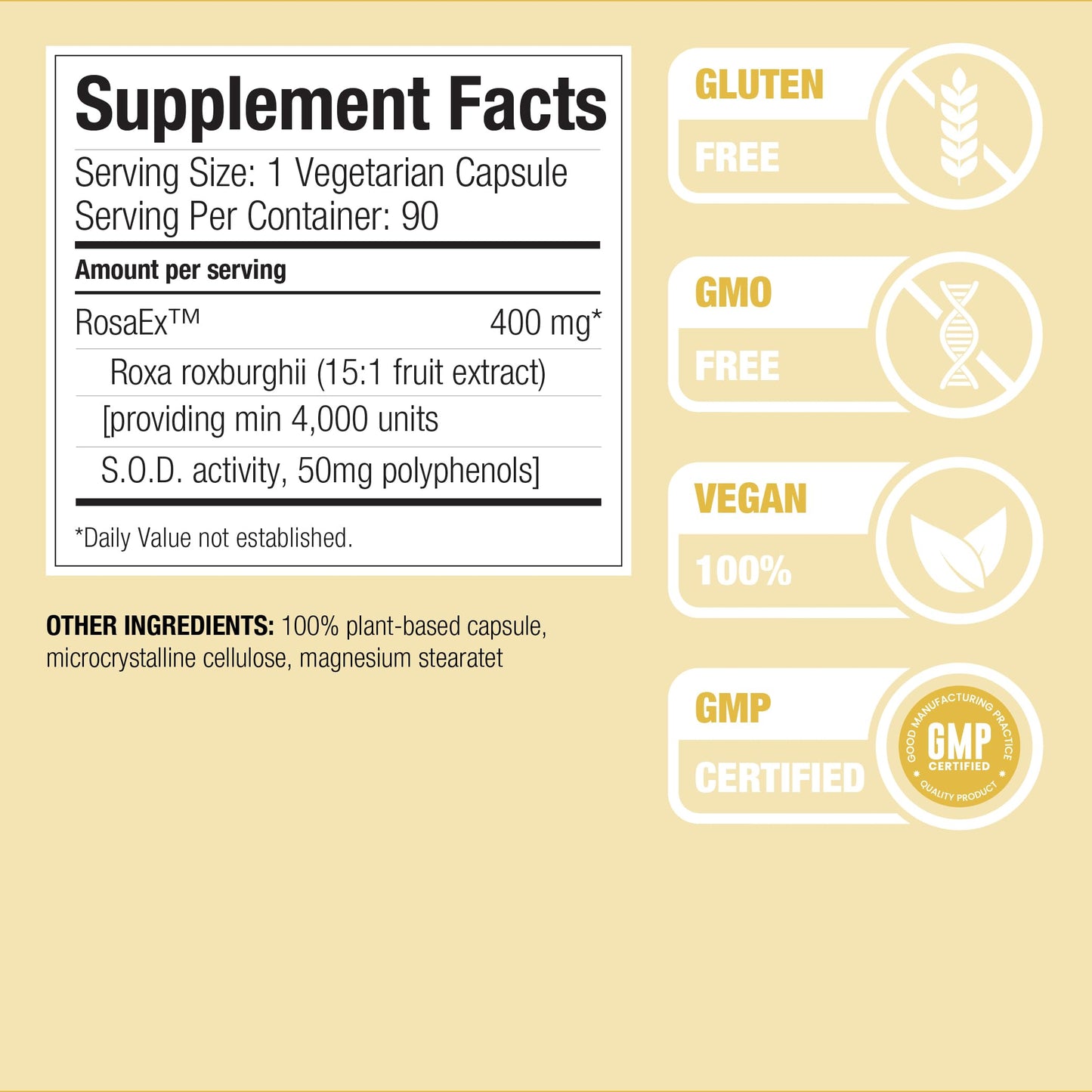 Nature Restore Superoxide Dismutase (SOD) Supplement Capsules, 90 Count