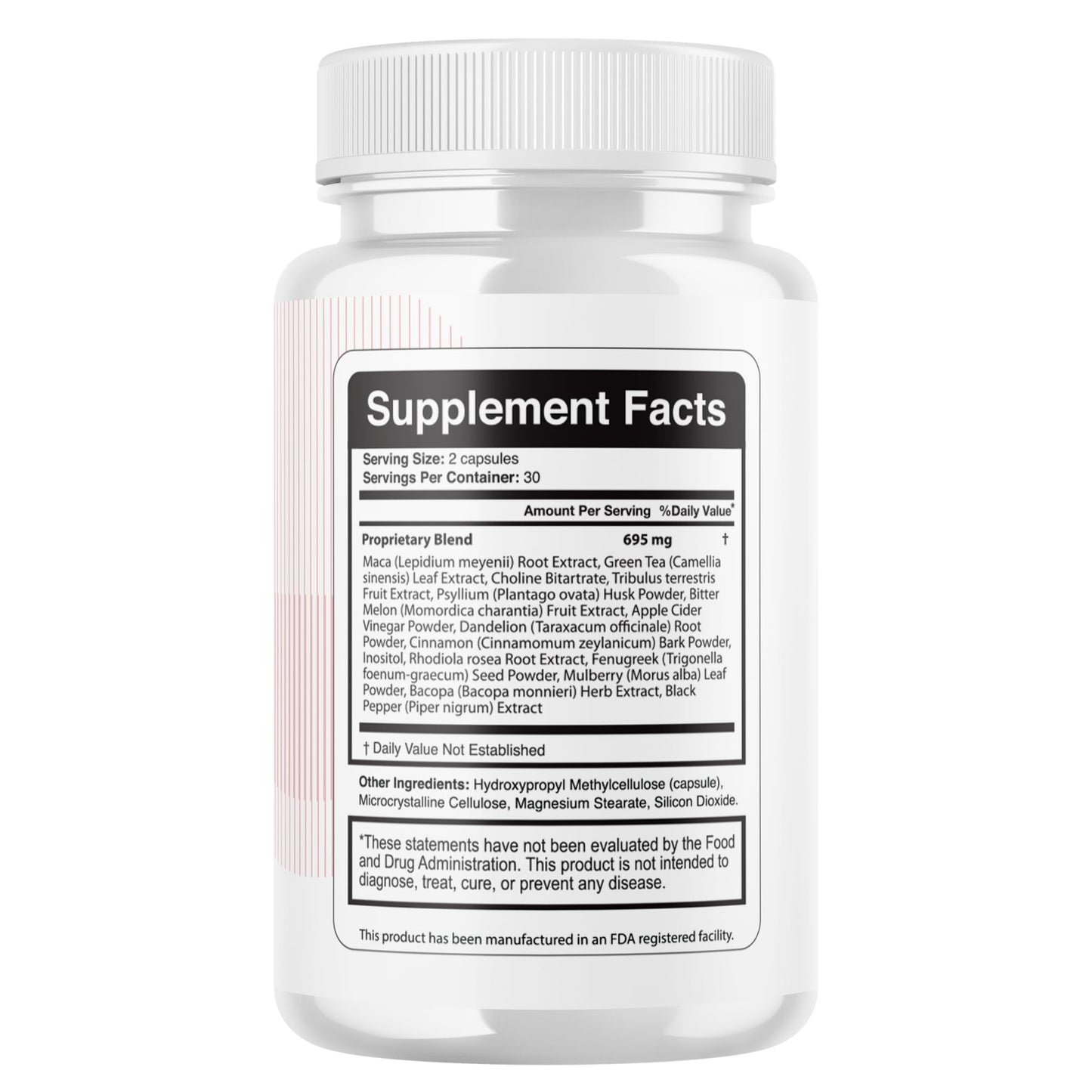 Valdivia MetaboLabs Blood Balance Supplement Capsules, 120 Capsules