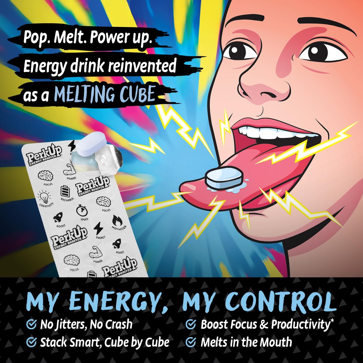 HealthA2Z PerkUp Energy Booster Tablet 20 Tablets