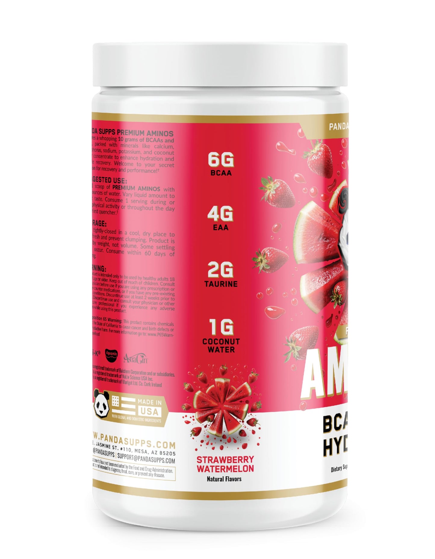 Underground Bio Labs Panda Supps Aminos Powder 13.75 Ounce