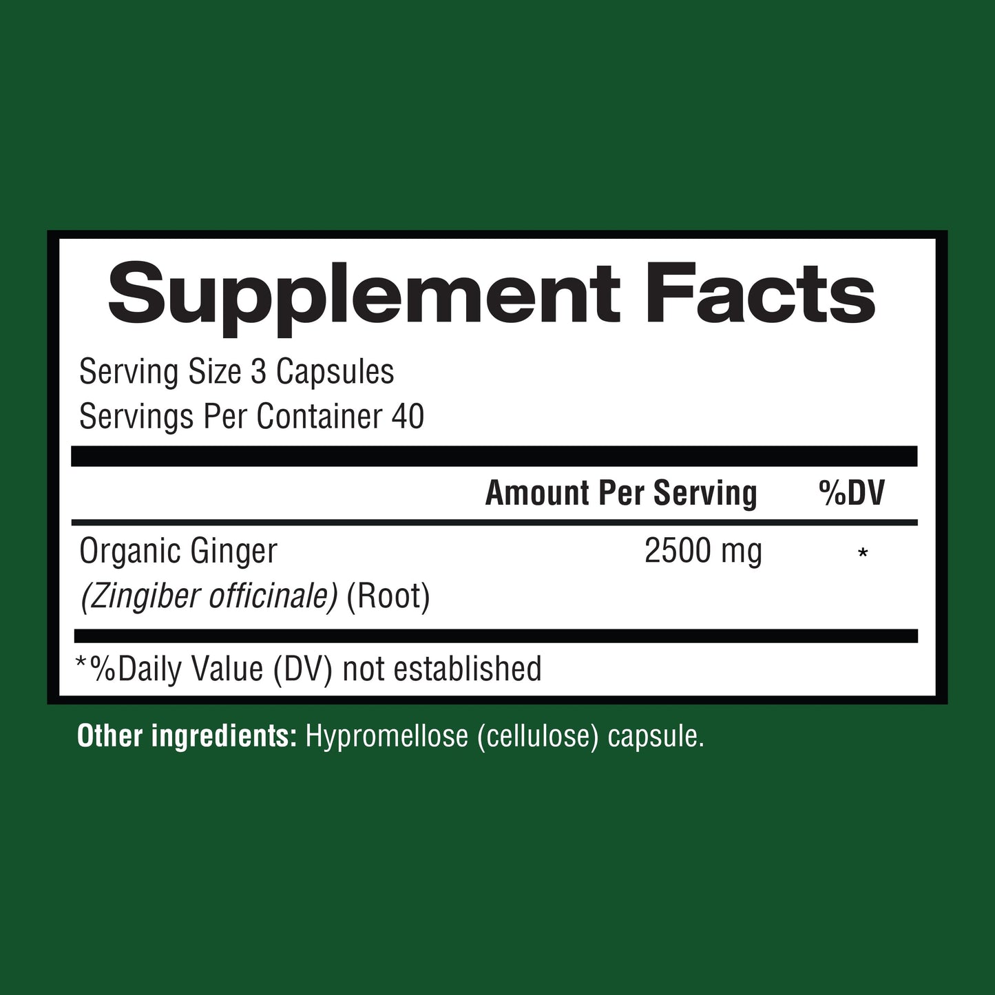 Happi Mi Nutrition Ginger Root Capsules, 120 Count
