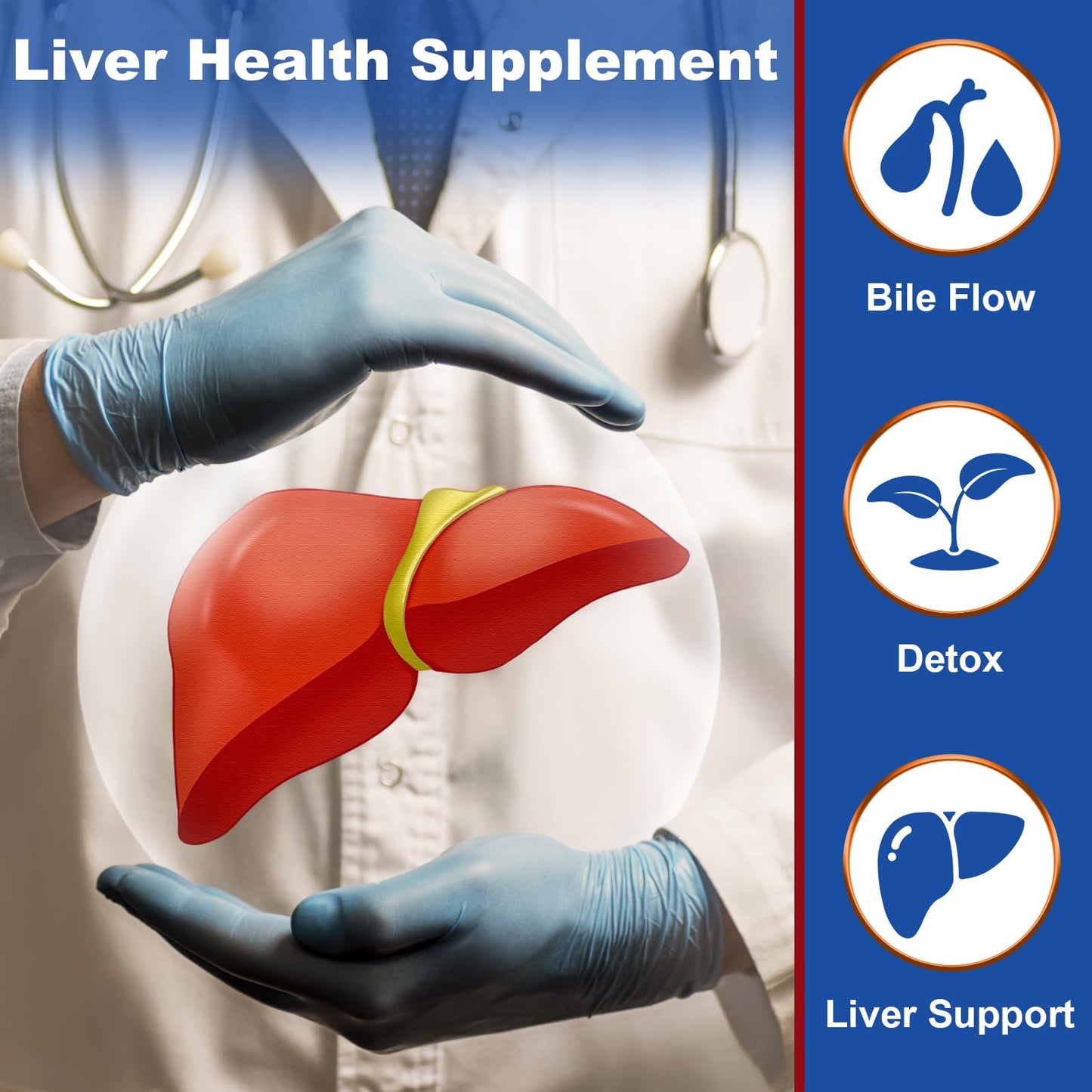 Spliferkou 2000mg Tudca Liver Support Capsule, 180 Capsules