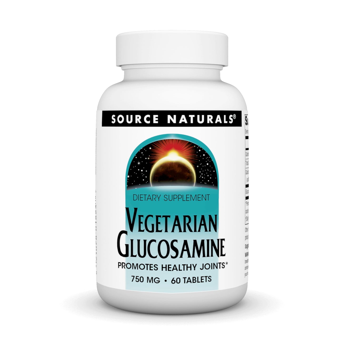 Source Naturals Vegetarian Glucosamine 60 Tablets