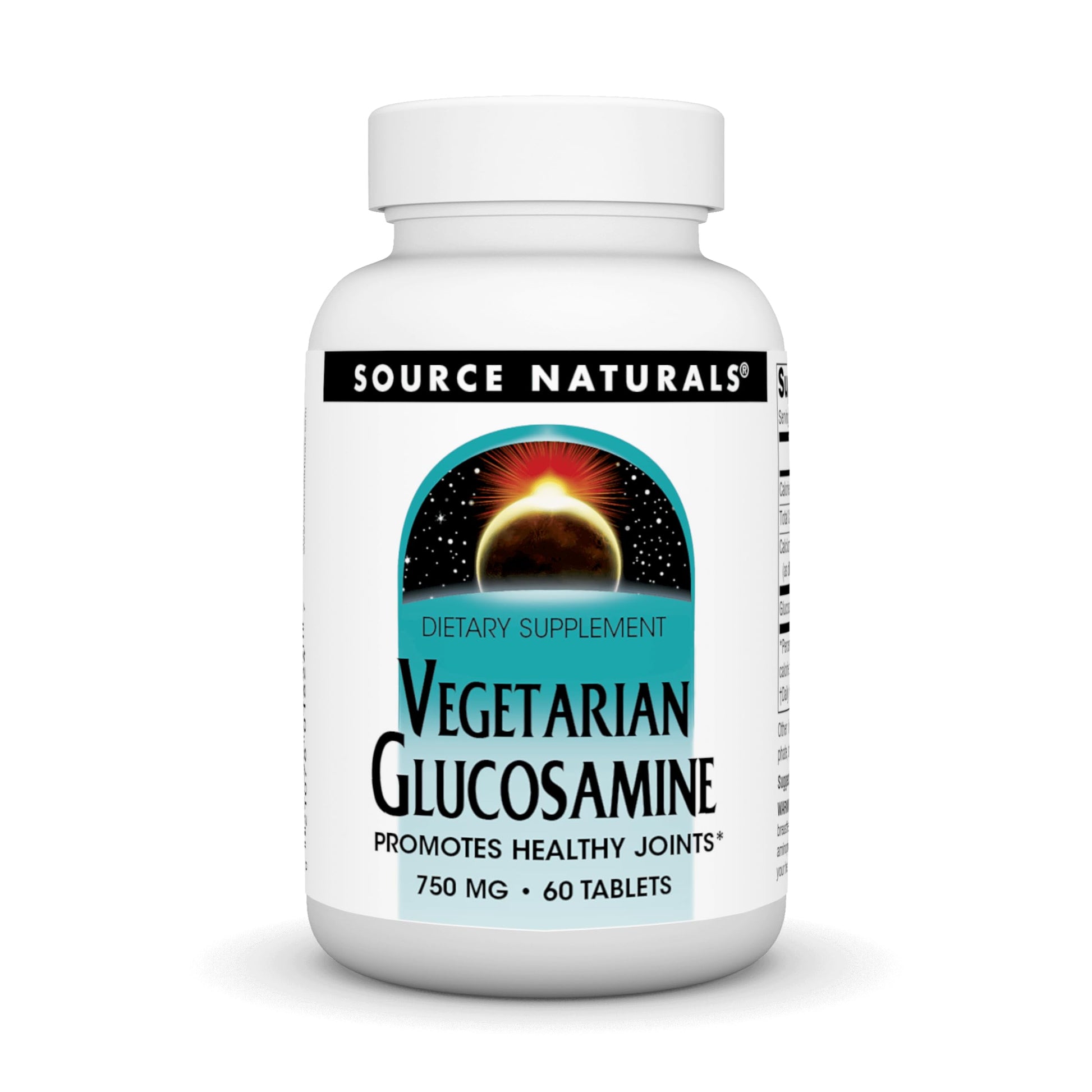 Source Naturals Vegetarian Glucosamine 60 Tablets