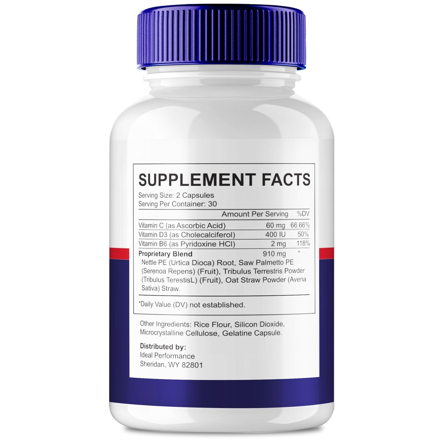 IDEAL PERFORMANCE ProstaHelp Prostate Health Supplements Capsules 60 Count