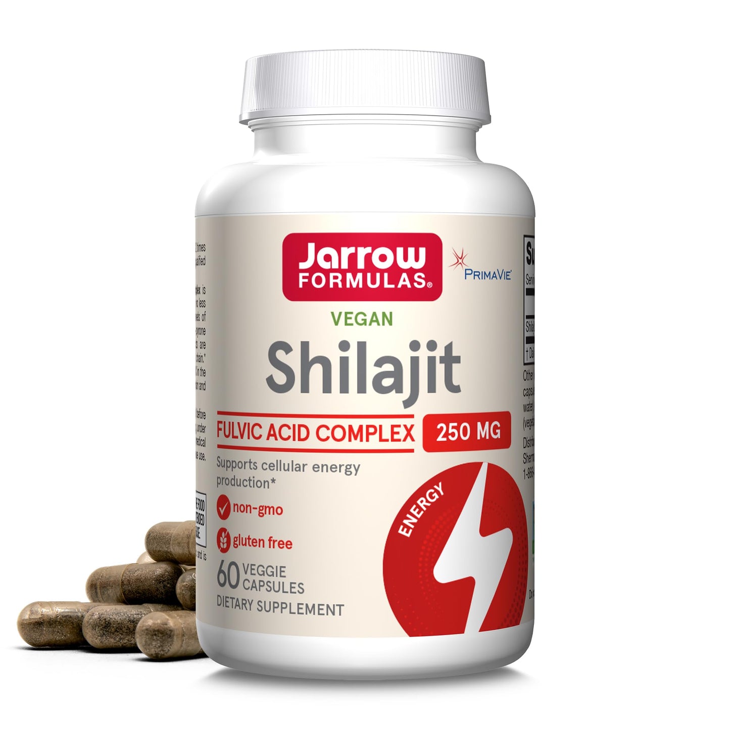 Jarrow Formulas Shilajit 250mg Caplets, 60 Caplets