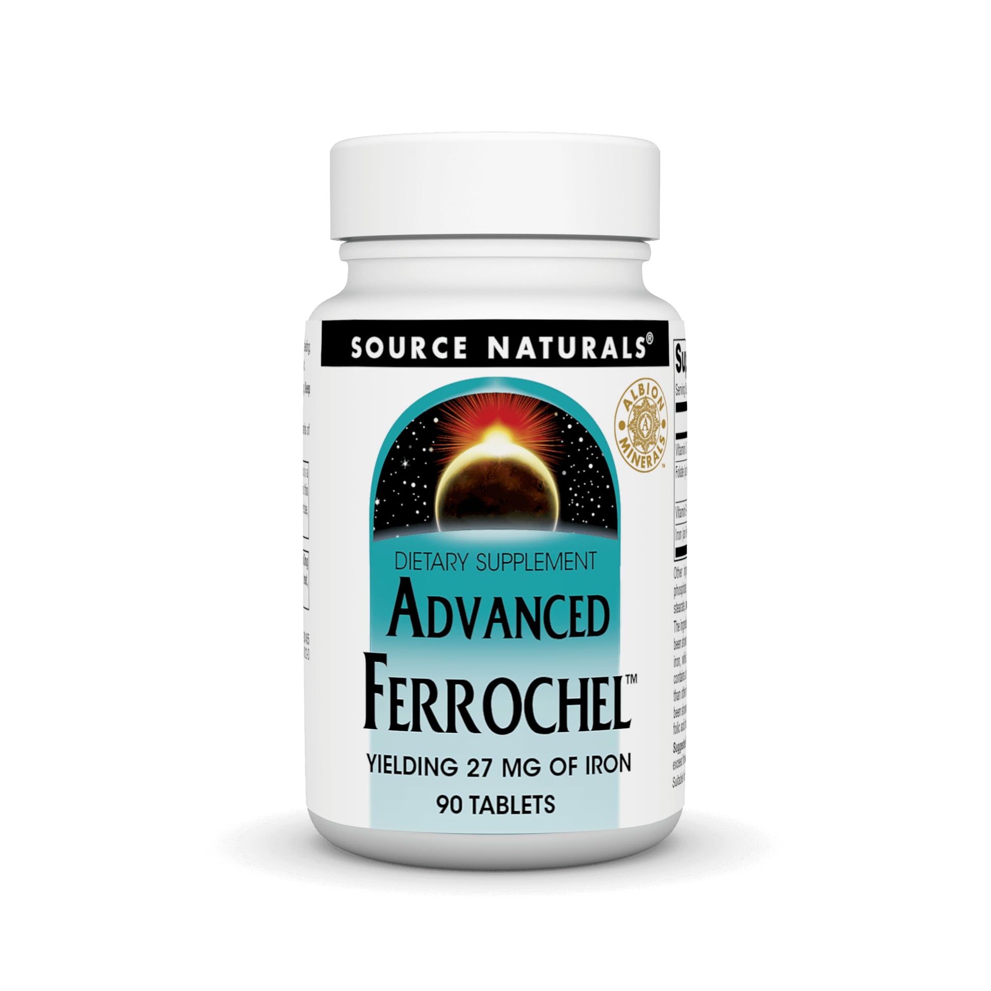 Source Naturals Advanced Ferrochel 90 Tablets
