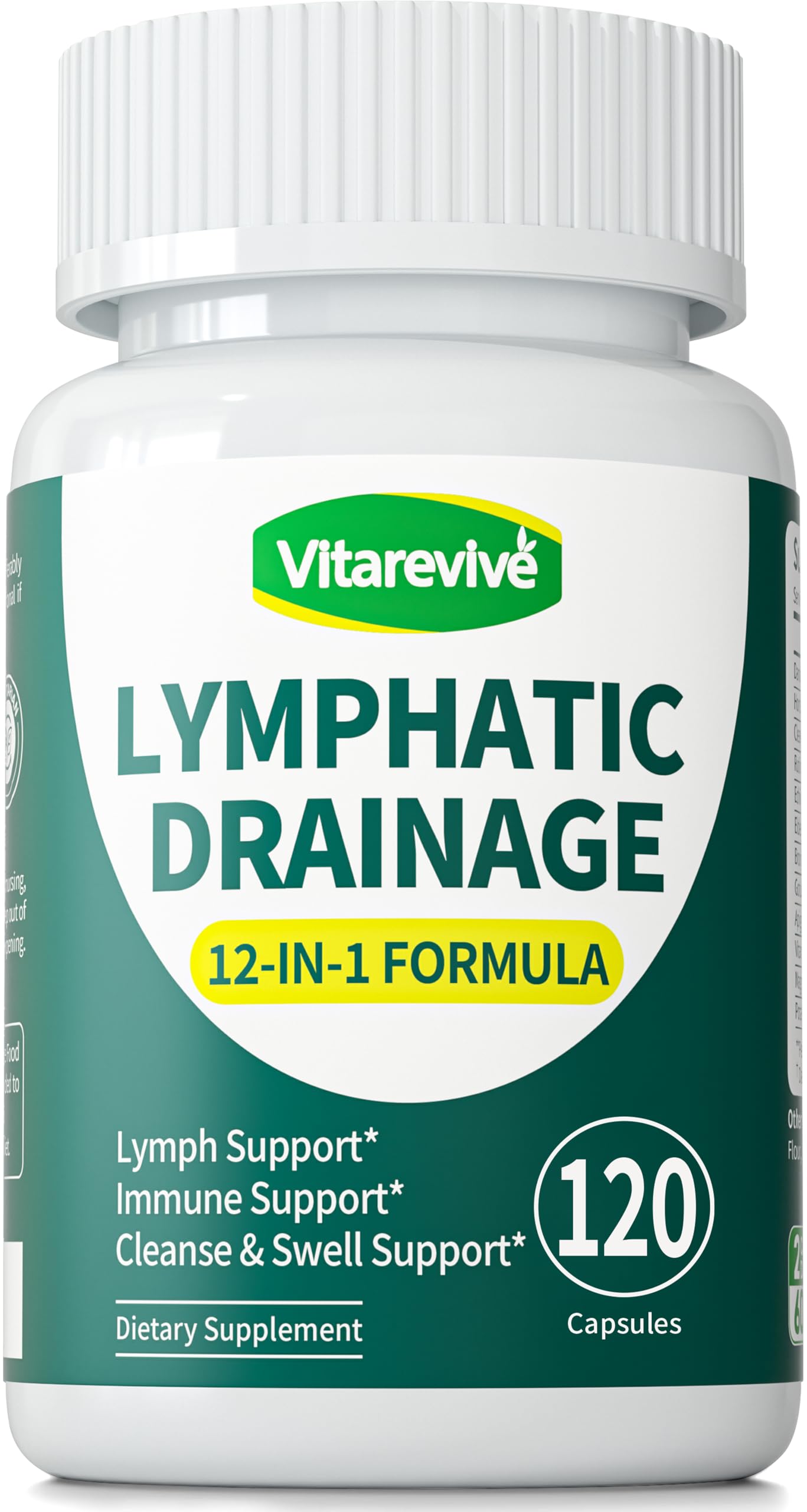 Vitarevive Lymphatic Drainage Capsules 120 Count