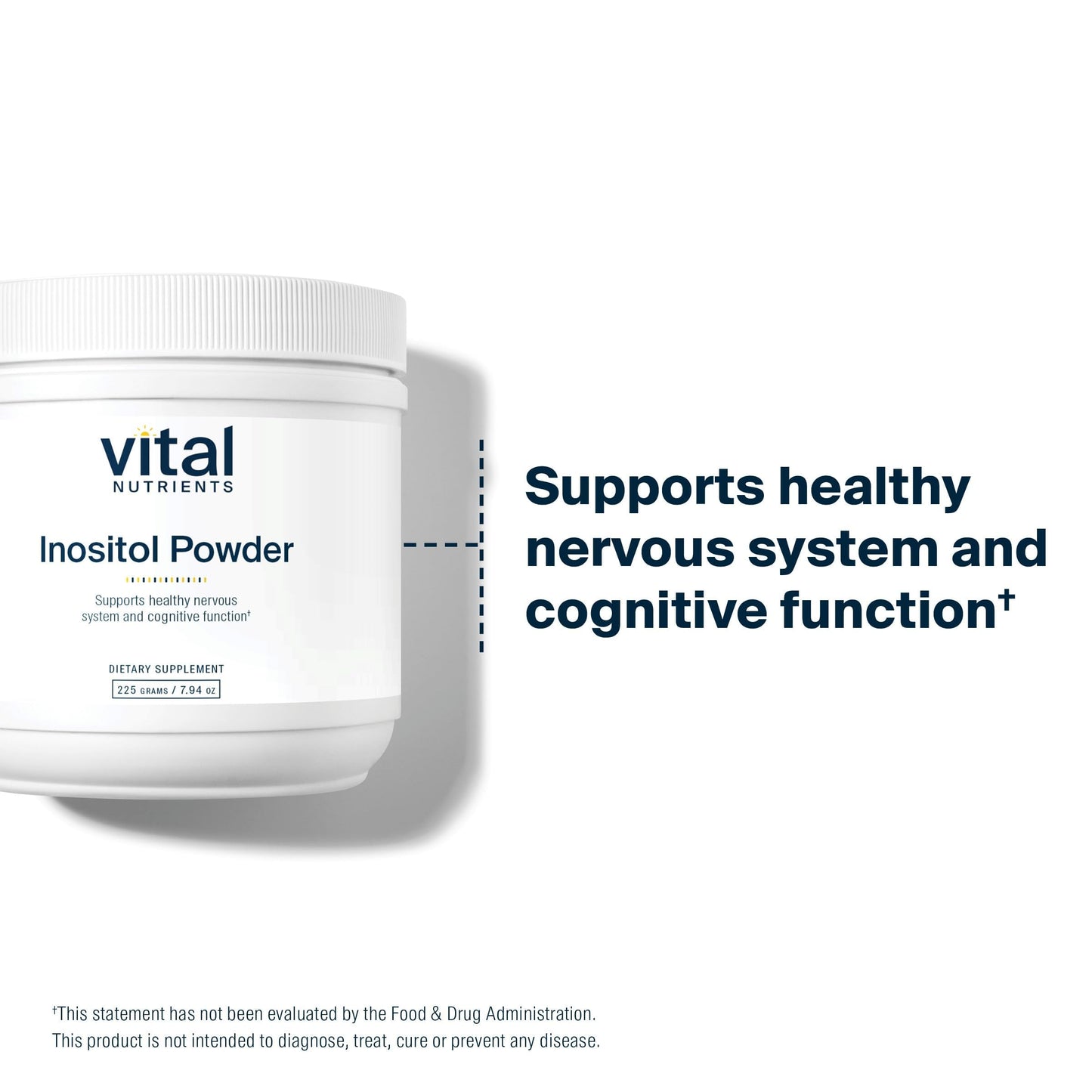 Vital Nutrients Myo-Inositol Powder 56 Servings
