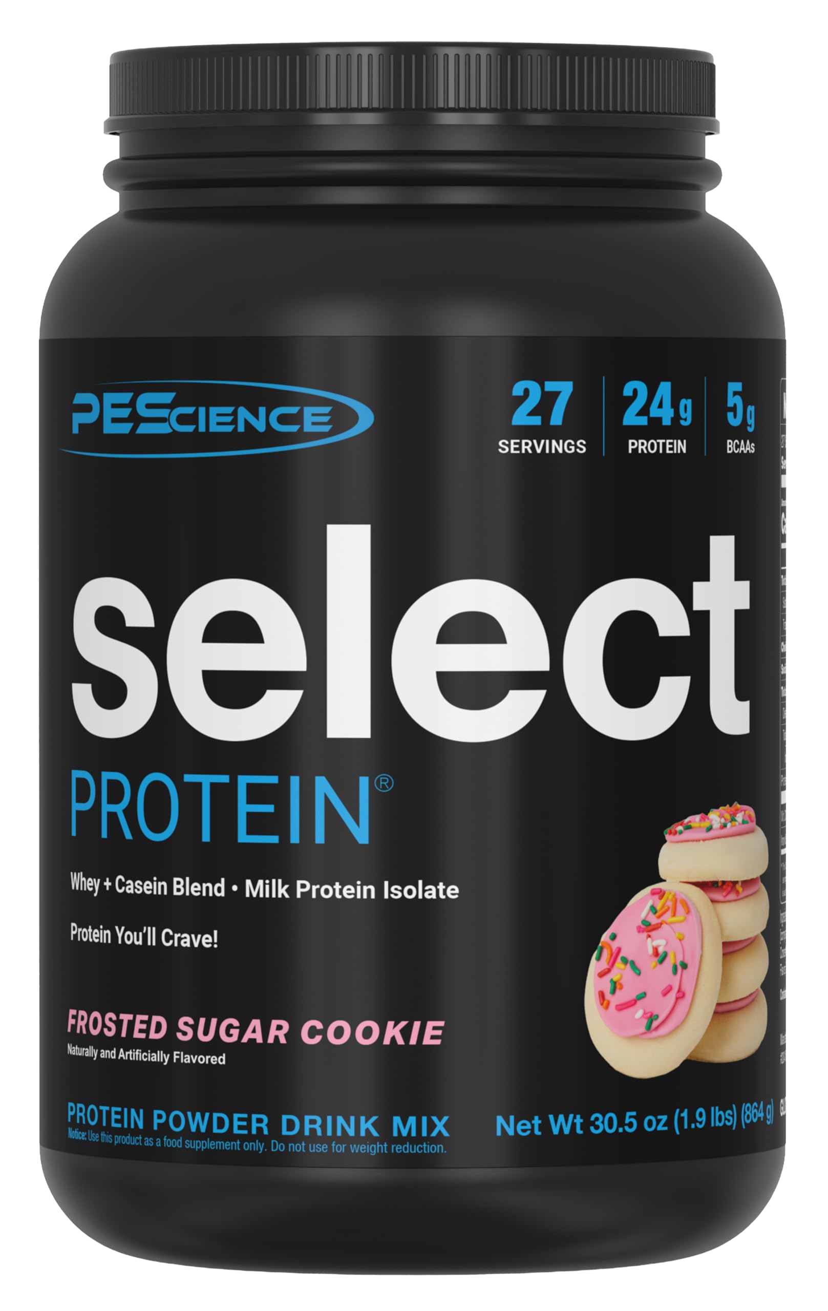 PEScience Select Protein Powder Frosted Sugar Cookie 30.8
