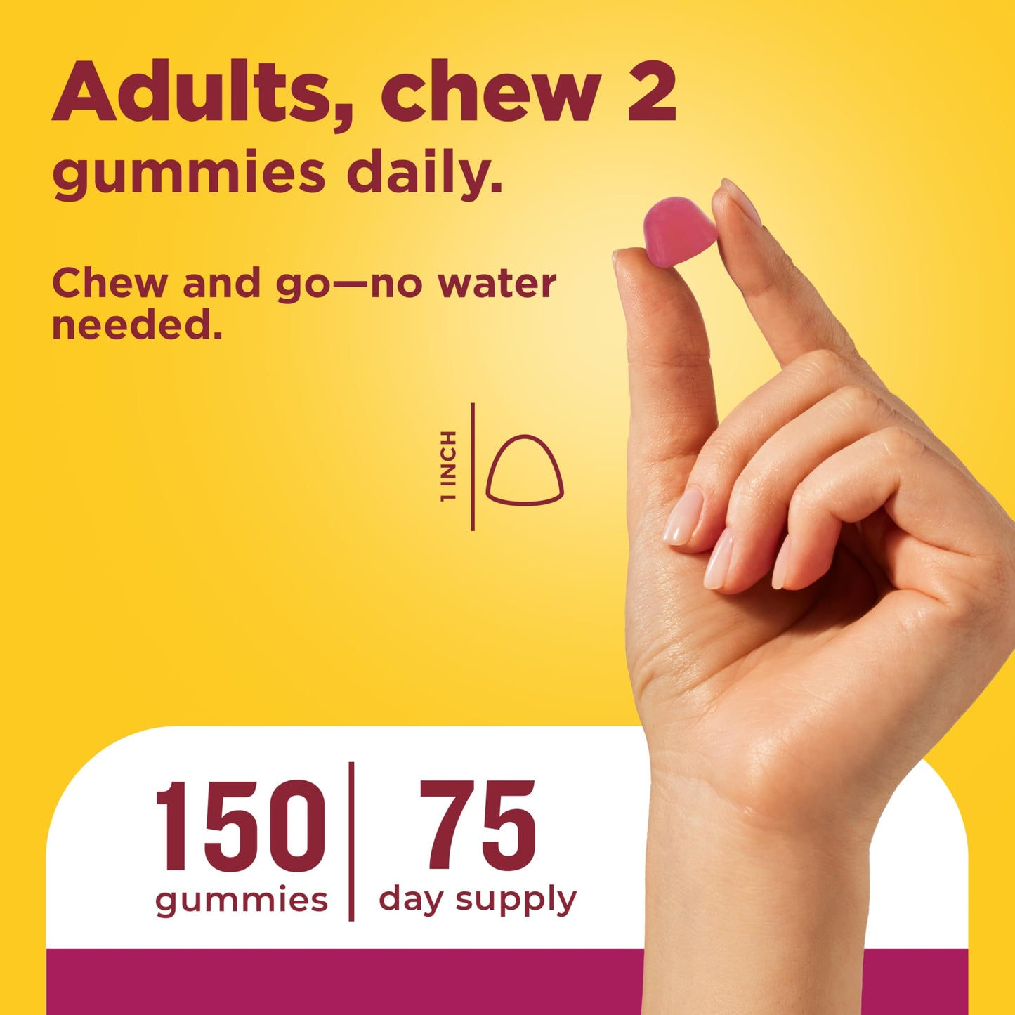 Nature Made Multivitamin For Women Gummy 150-Count