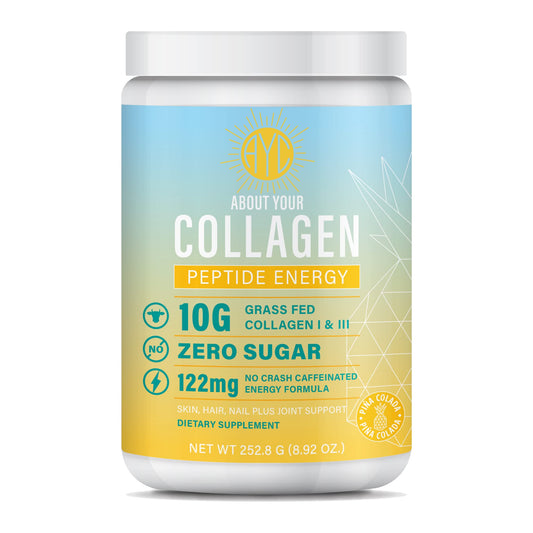 ABOUT YOUR COLLAGEN Peptide Energy Collagen Powder 8.92 oz