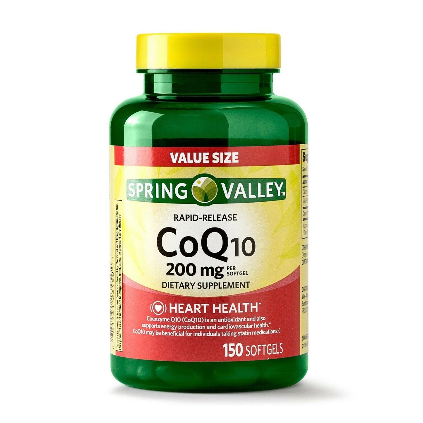 Spring Valley CoQ10 200 mg Softgels 150