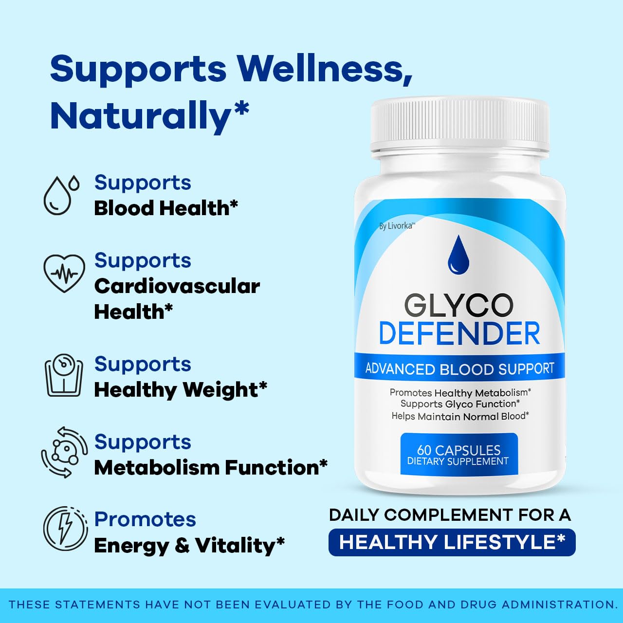 LIVORKA Glyco Defender Capsules 60 Count