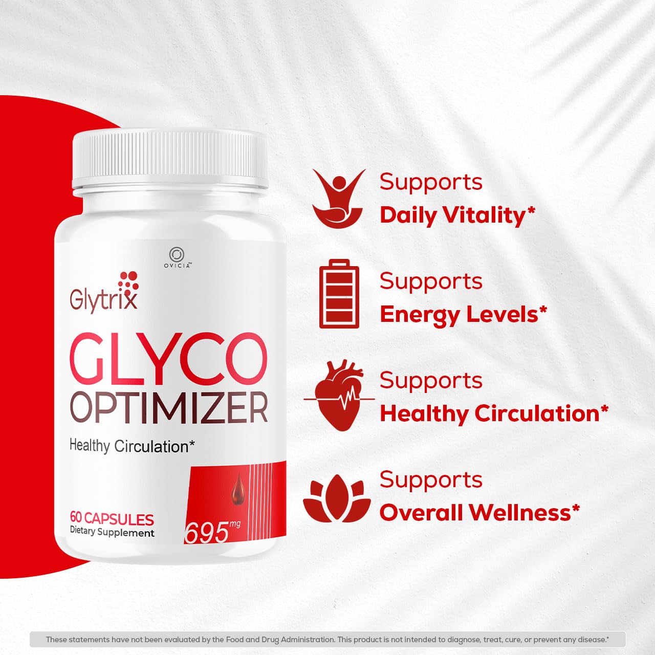 OVICIA Glytrix 60 Capsules