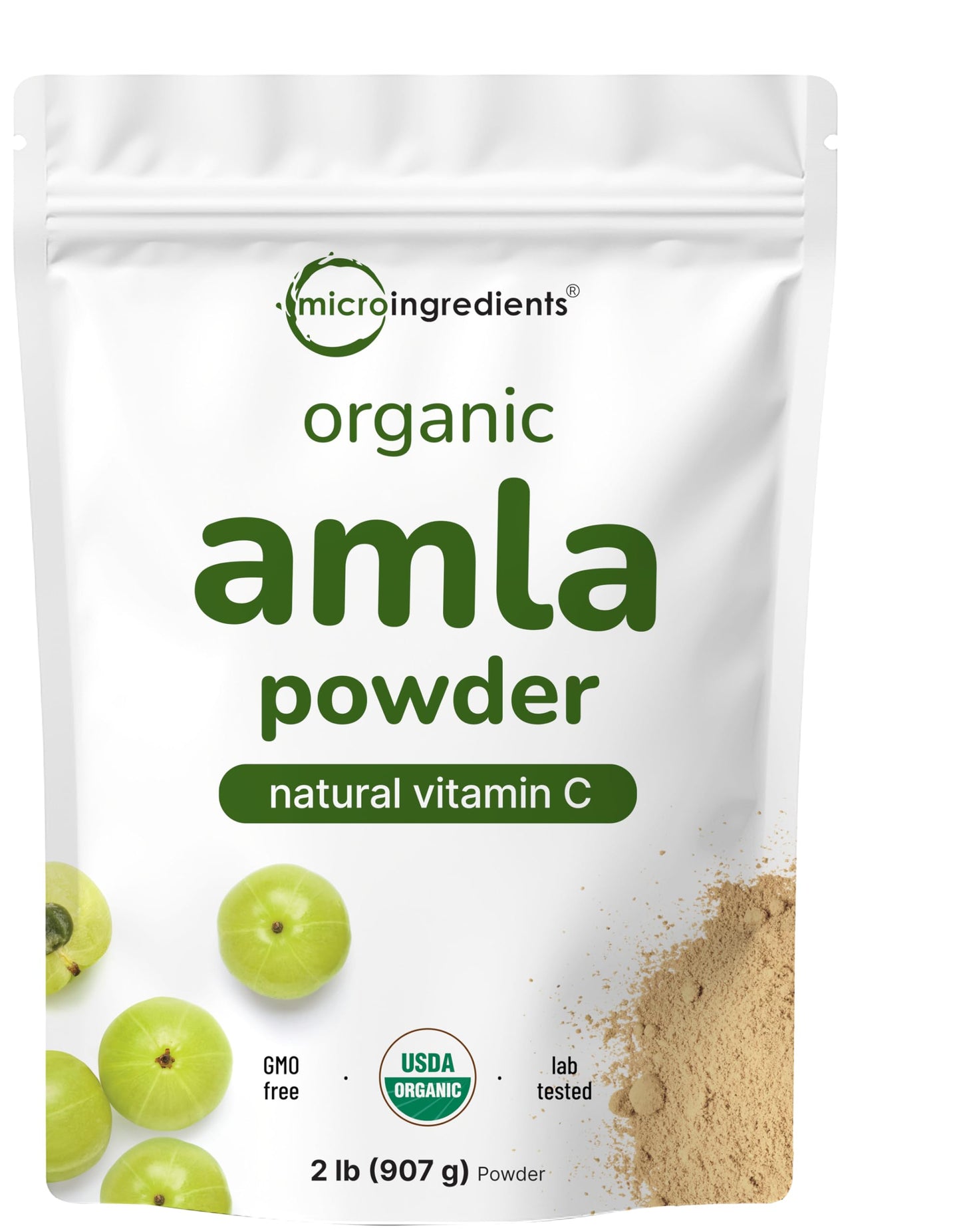 Micro Ingredients Organic Amla Powder (Amalaki) Powder 32 oz