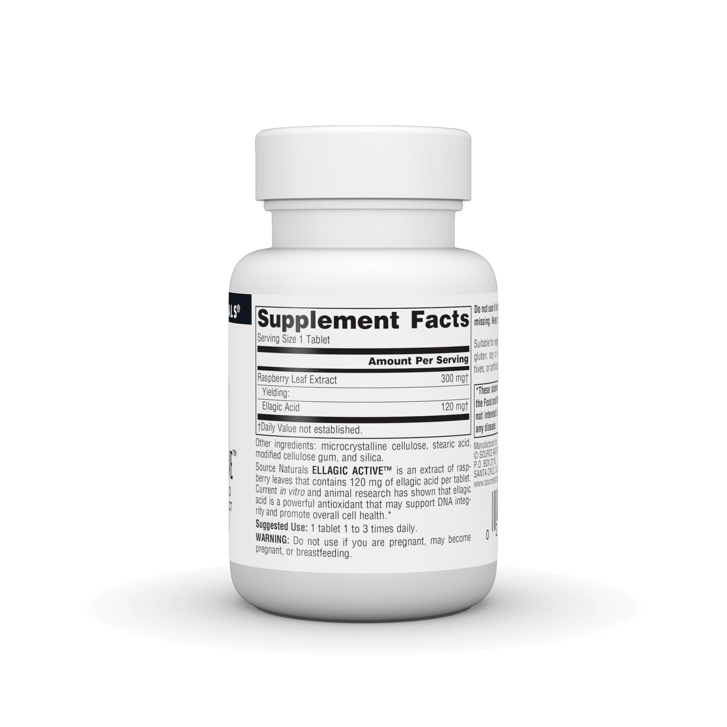 Source Naturals Ellagic Active 300mg Tablet, 30 Tablets