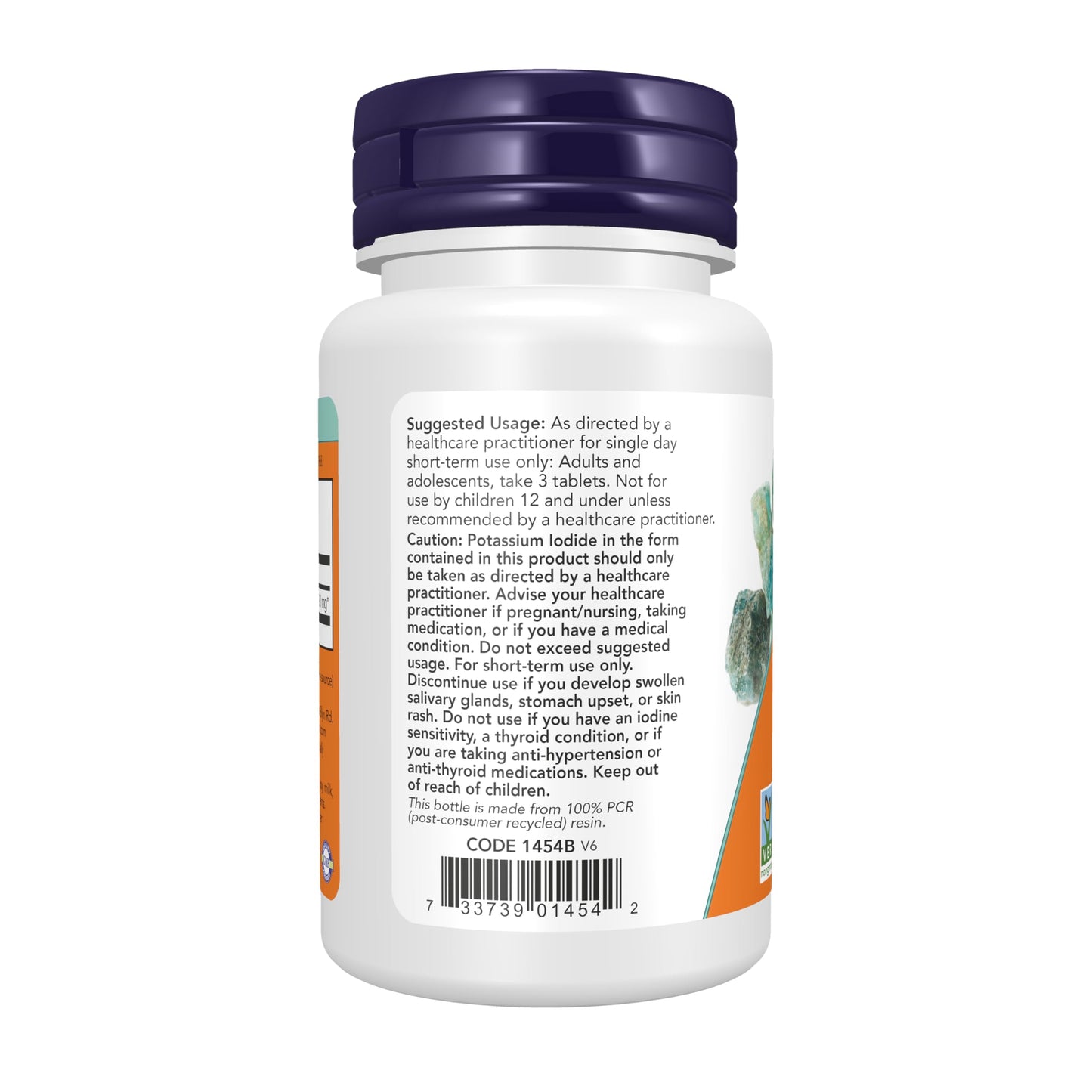 NOW Foods Potassium Iodide 30 mg Tablet, 60 Tablets