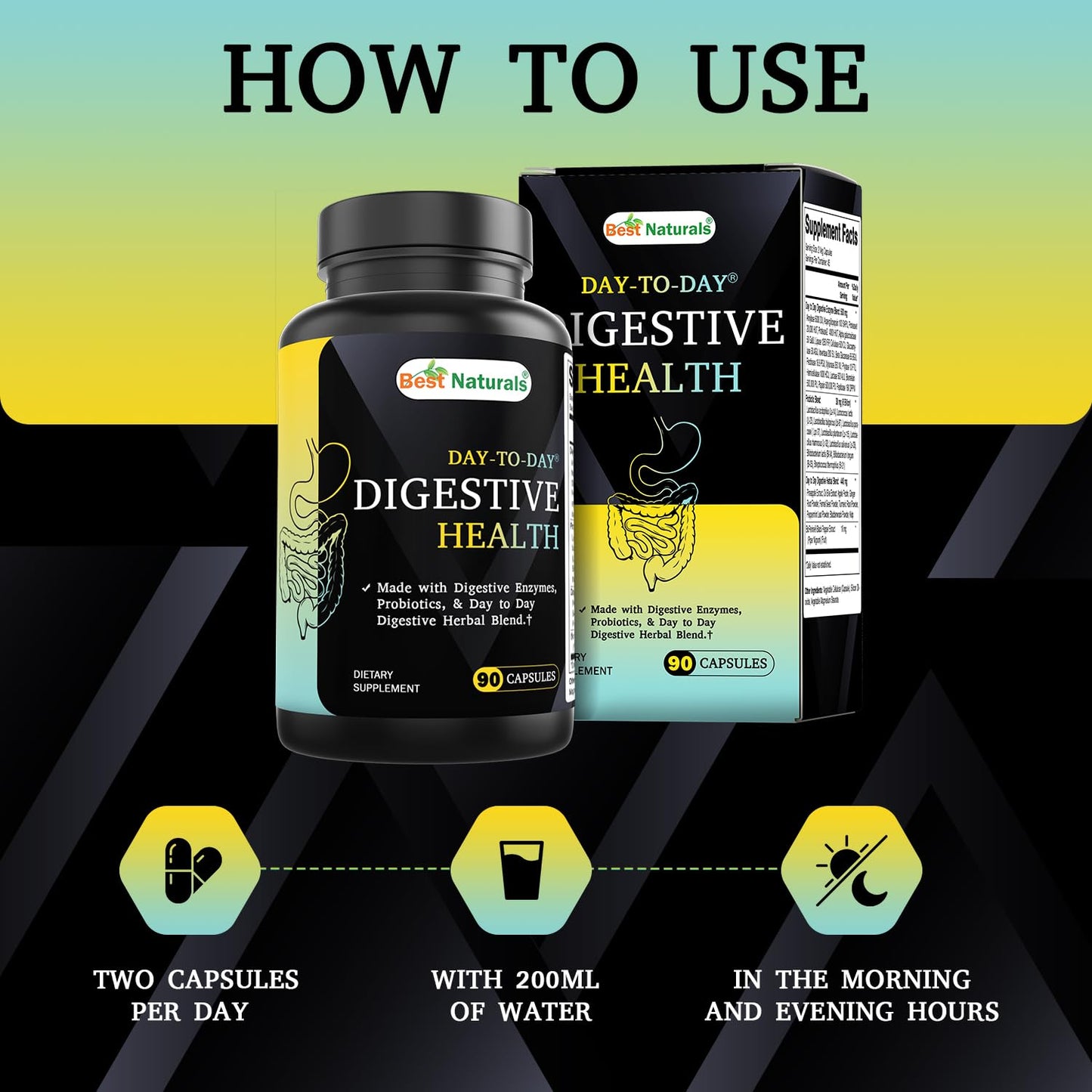 Best Naturals Day-to-Day Digestive Support 90 Capsules