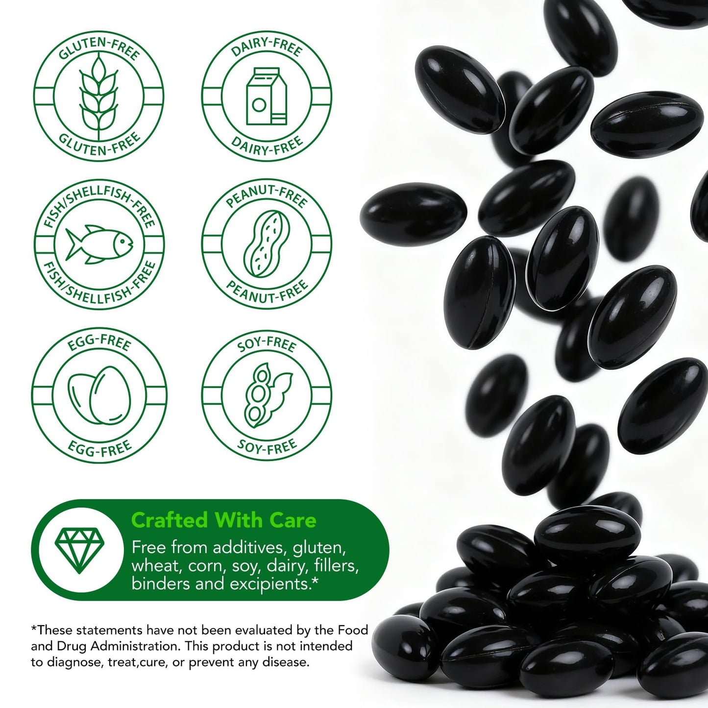 ZUZOKKAHA Ashwagandha Extract Capsule, 300 Count