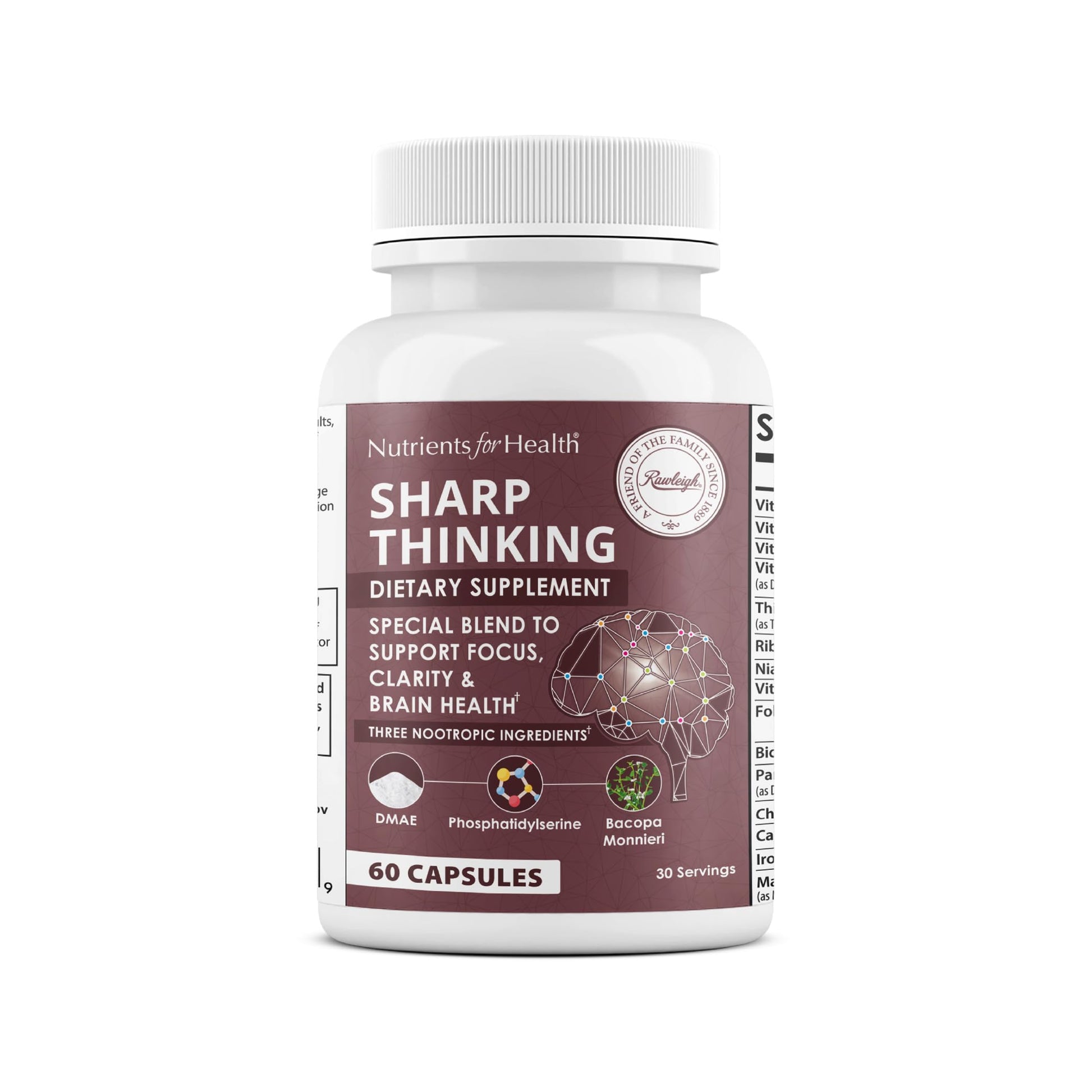 Rawleigh Sharp Thinking 60 Capsules